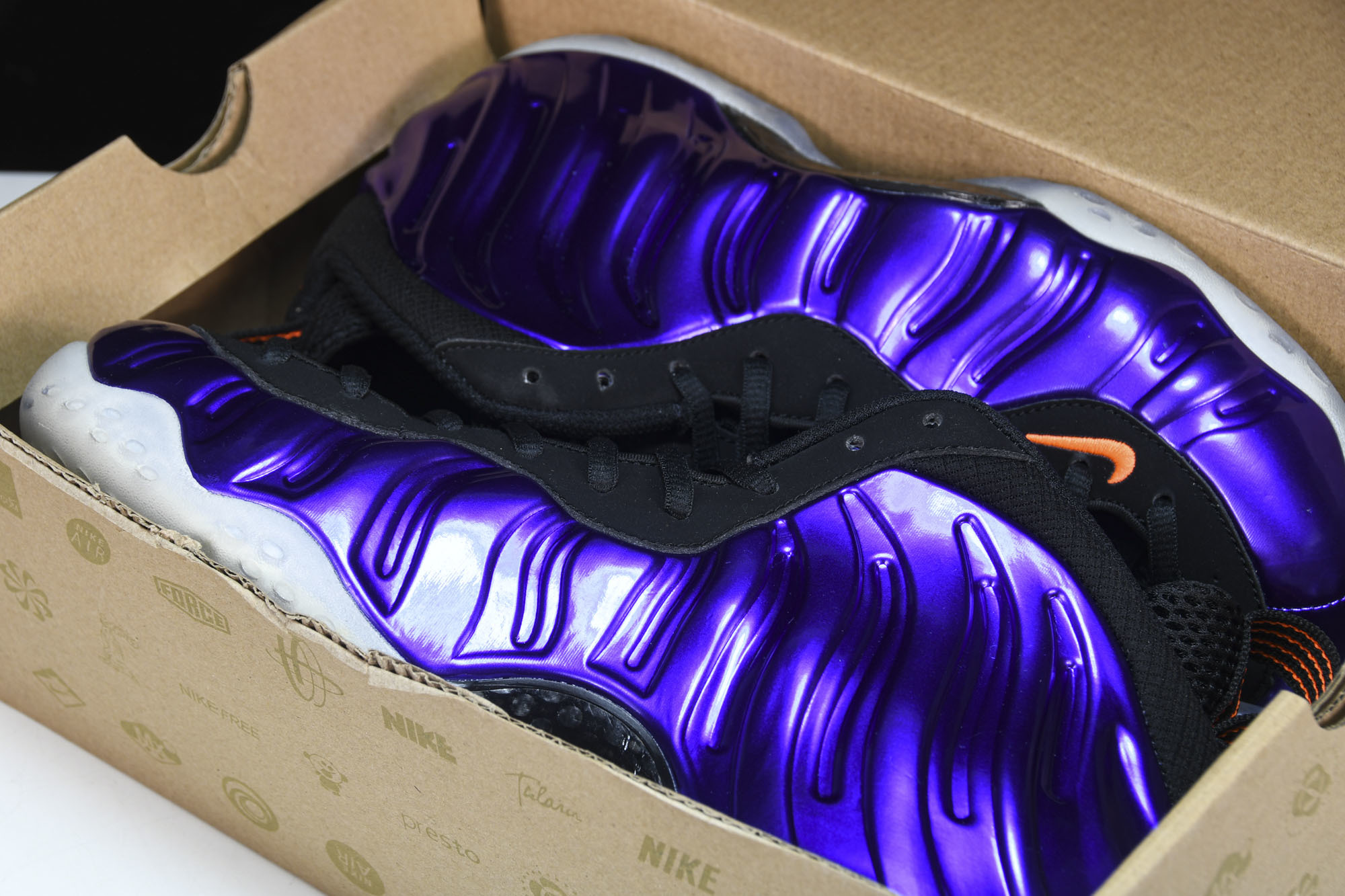 NK Air Foamposite One 电光紫喷 喷泡 -50138.5 39 41 42 42.5