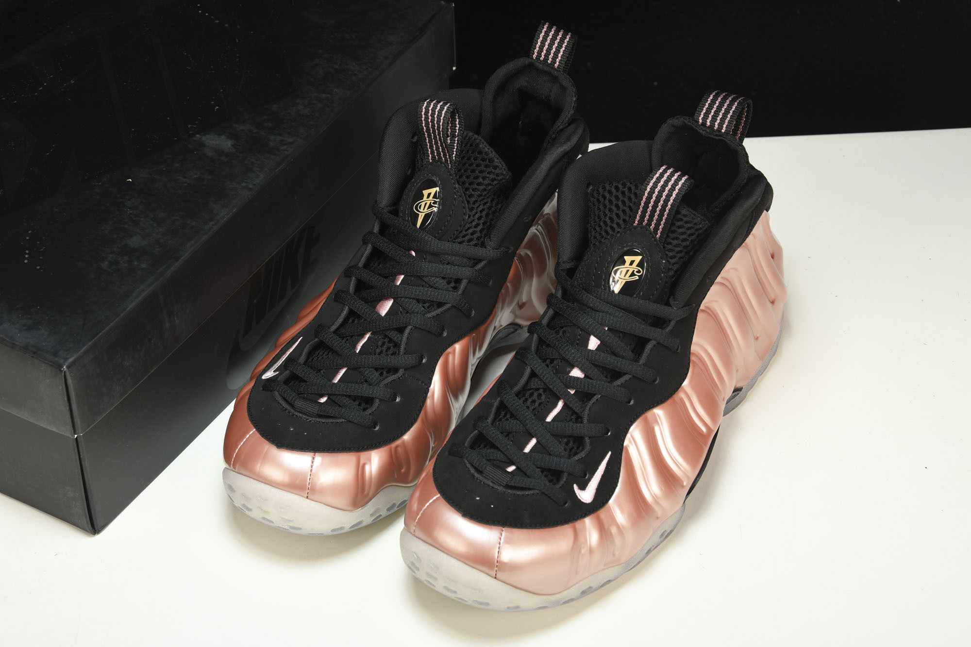NK Air Foamposite One 粉喷2.0 玫瑰金喷 -60238.5 39 41 42 4