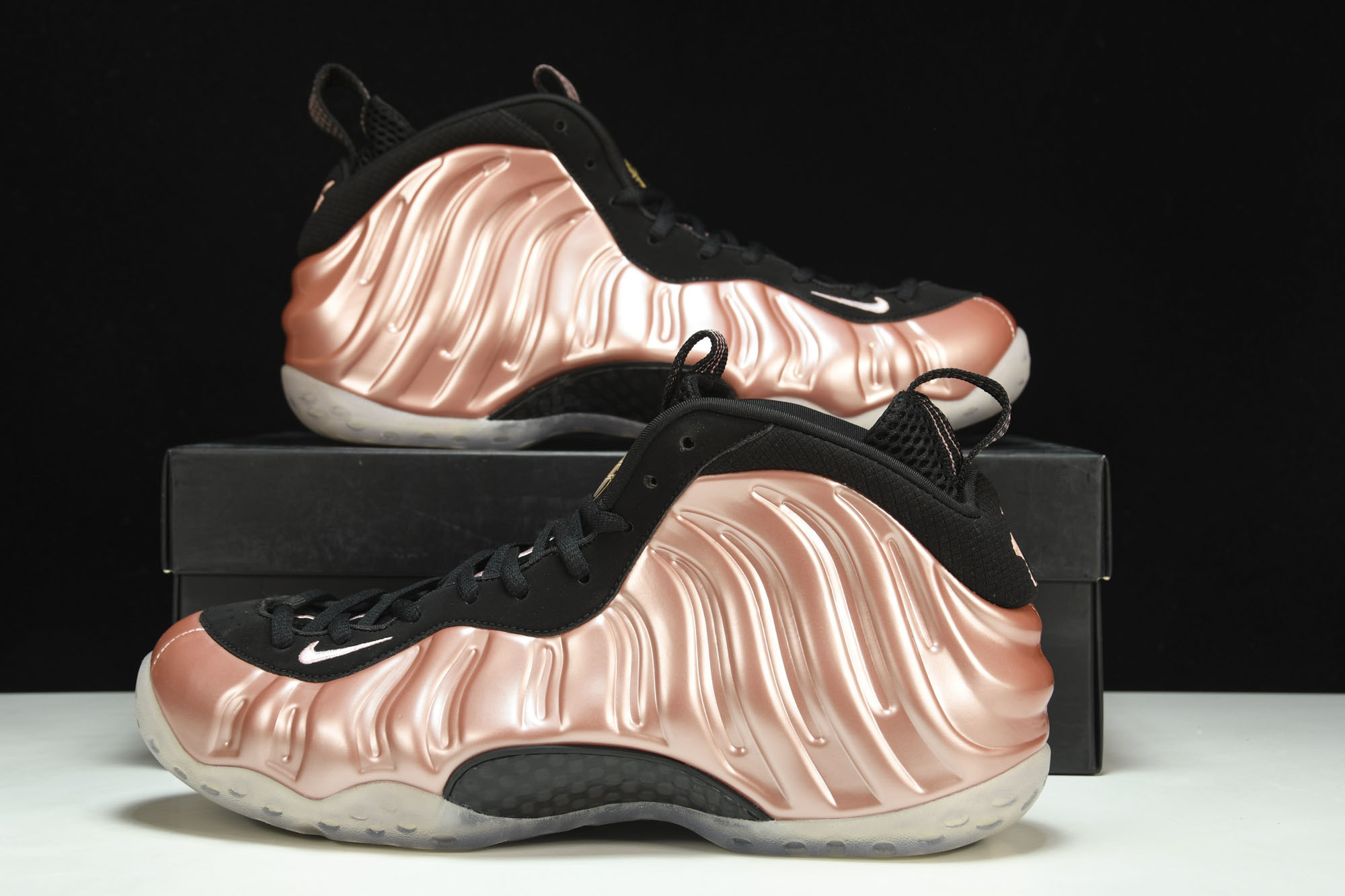 NK Air Foamposite One 粉喷2.0 玫瑰金喷 -60238.5 39 41 42 4