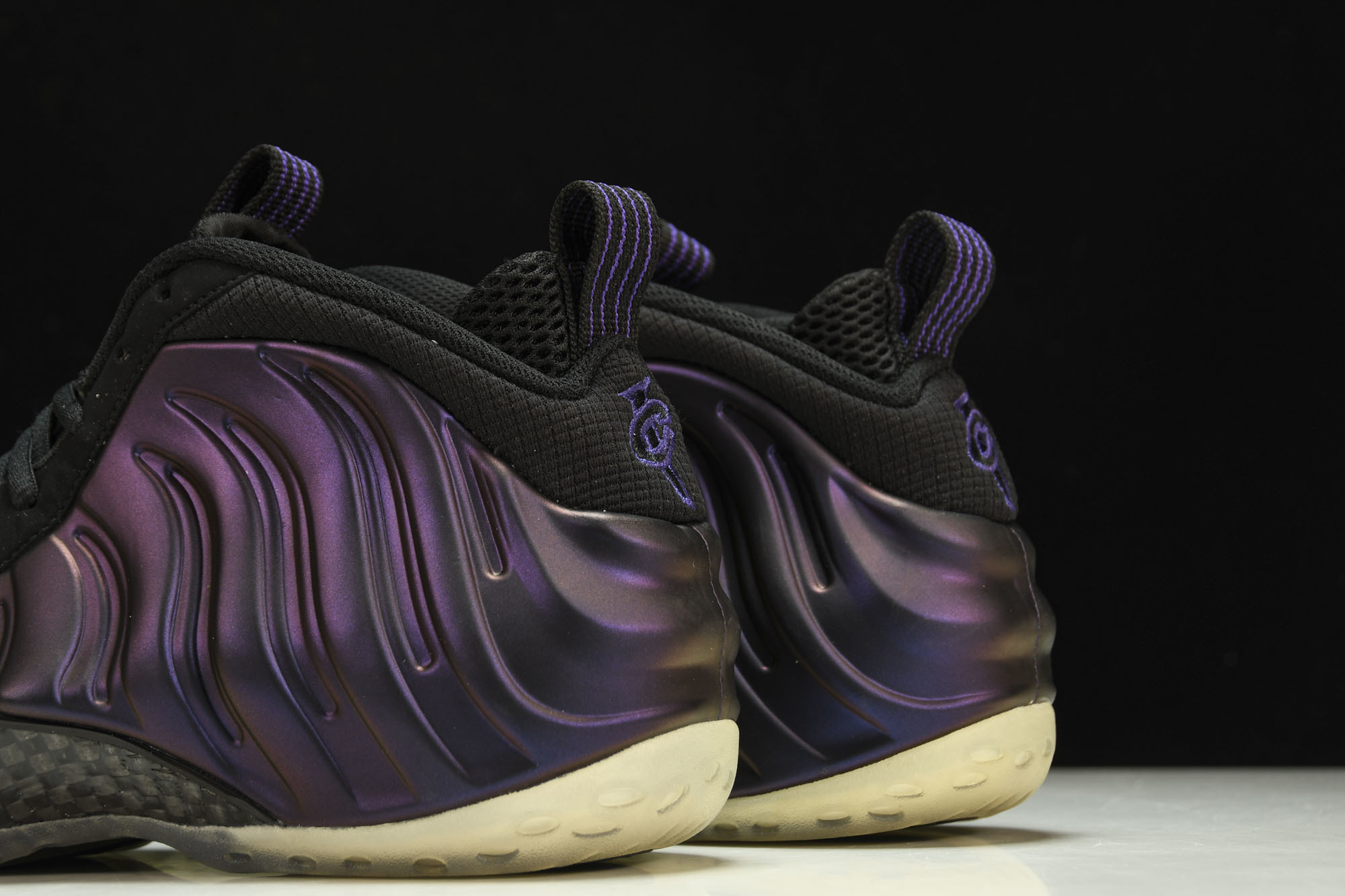 NK Air Foamposite One 茄子喷 紫喷 -00838.5 39 41 42 42.5 