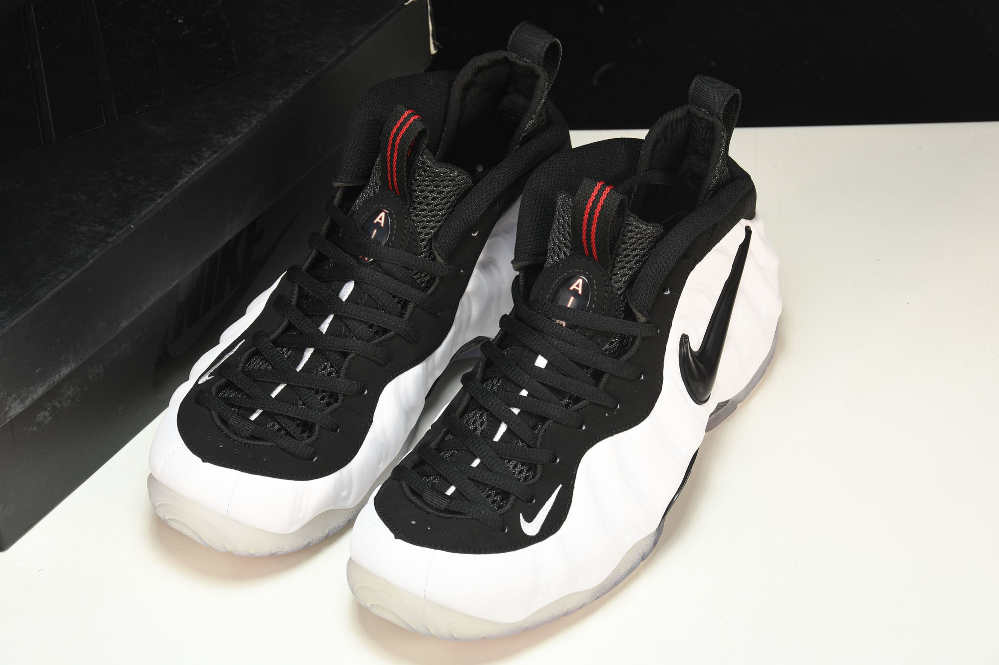 耐克NK Air Foamposite One aj珍珠泡奶泡白喷 -10038.5 39 41 42 