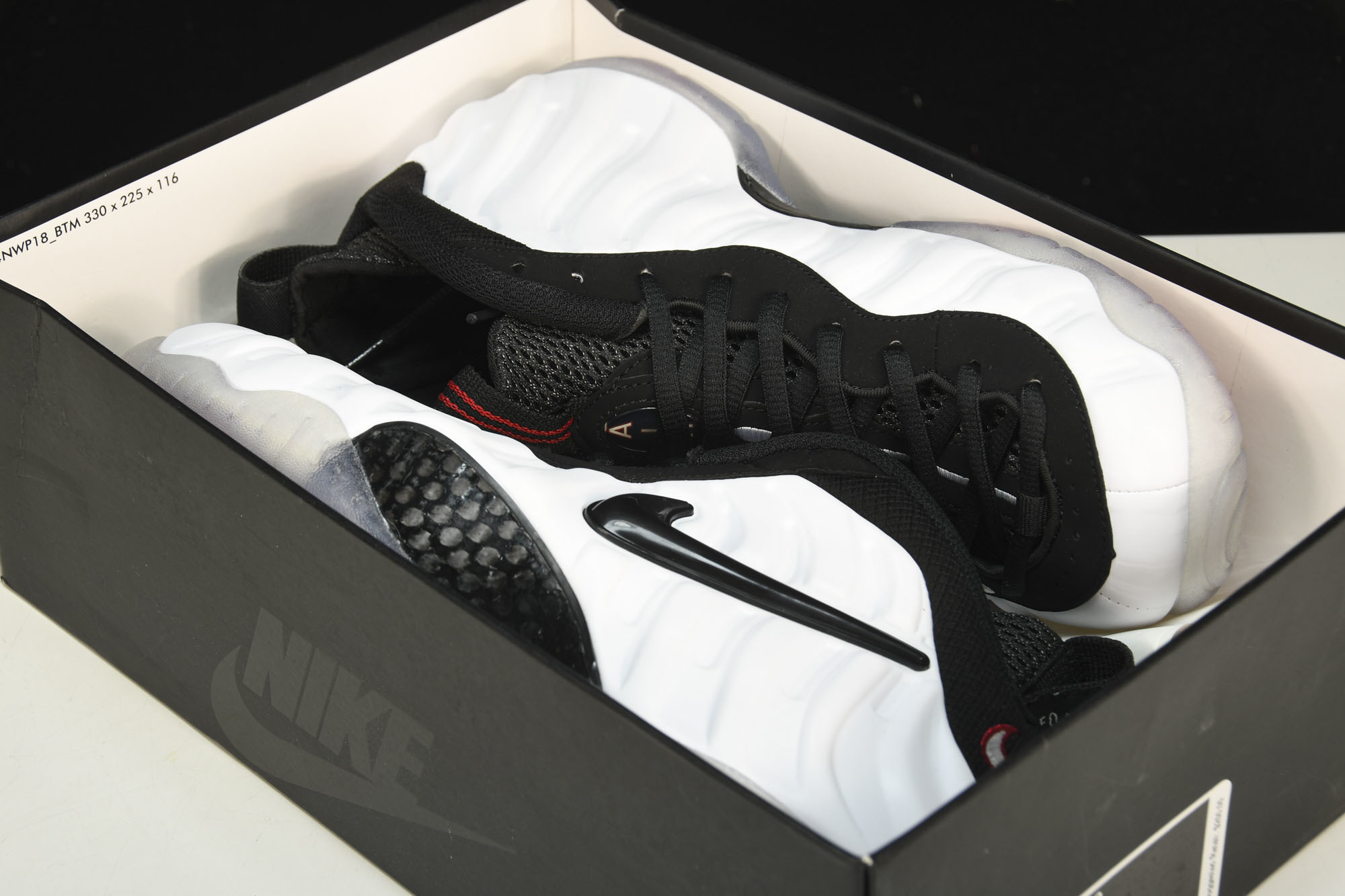 耐克NK Air Foamposite One aj珍珠泡奶泡白喷 -10038.5 39 41 42 