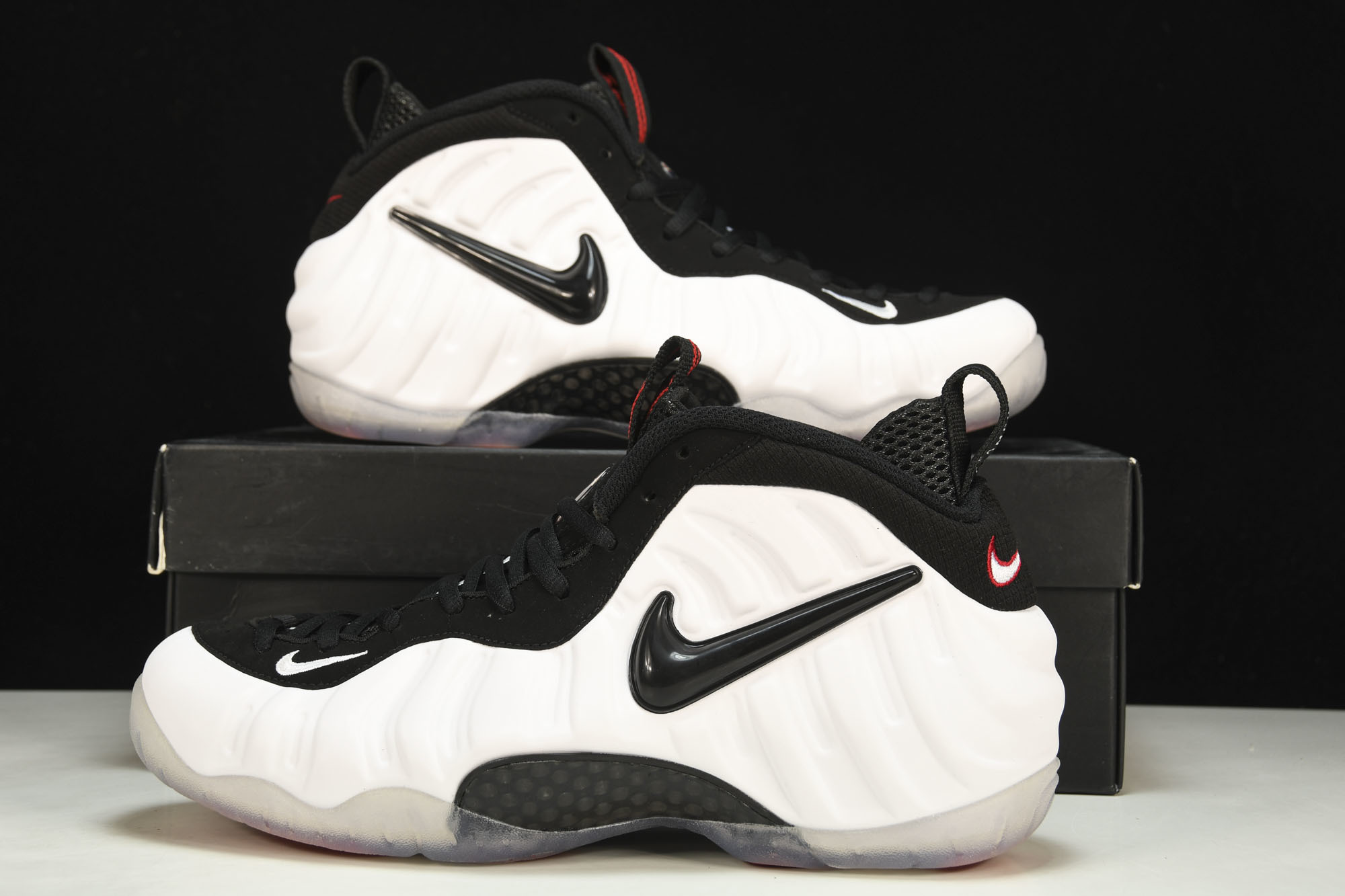 耐克NK Air Foamposite One aj珍珠泡奶泡白喷 -10038.5 39 41 42 