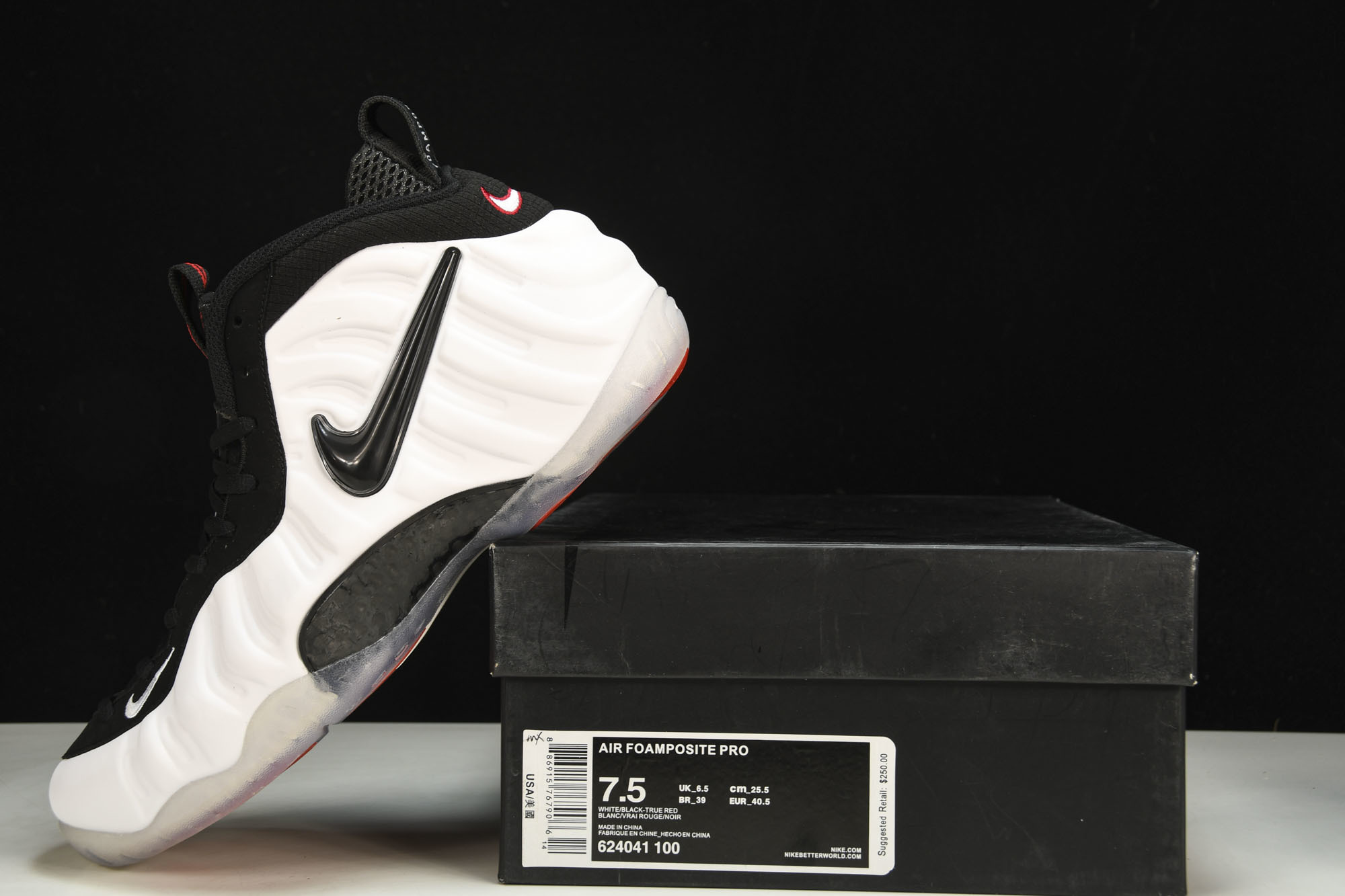 耐克NK Air Foamposite One aj珍珠泡奶泡白喷 -10038.5 39 41 42 