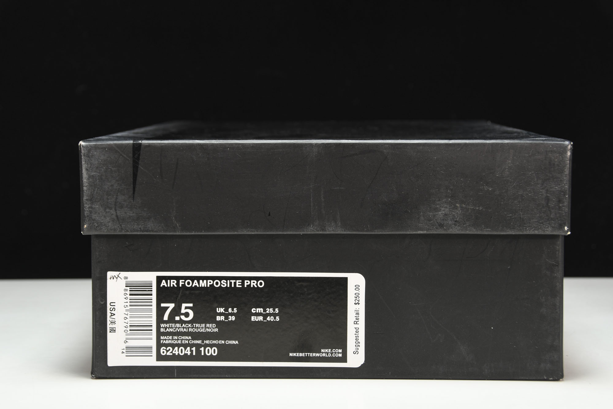 耐克NK Air Foamposite One aj珍珠泡奶泡白喷 -10038.5 39 41 42 