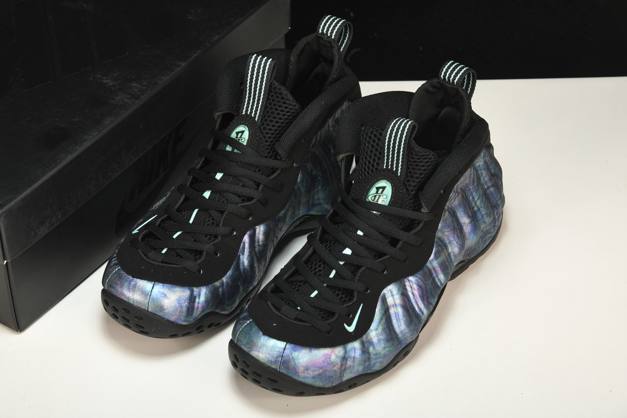 NK Air Foamposite One 炫彩 鲍鱼喷 -00938.5 39 41 42 42.5 