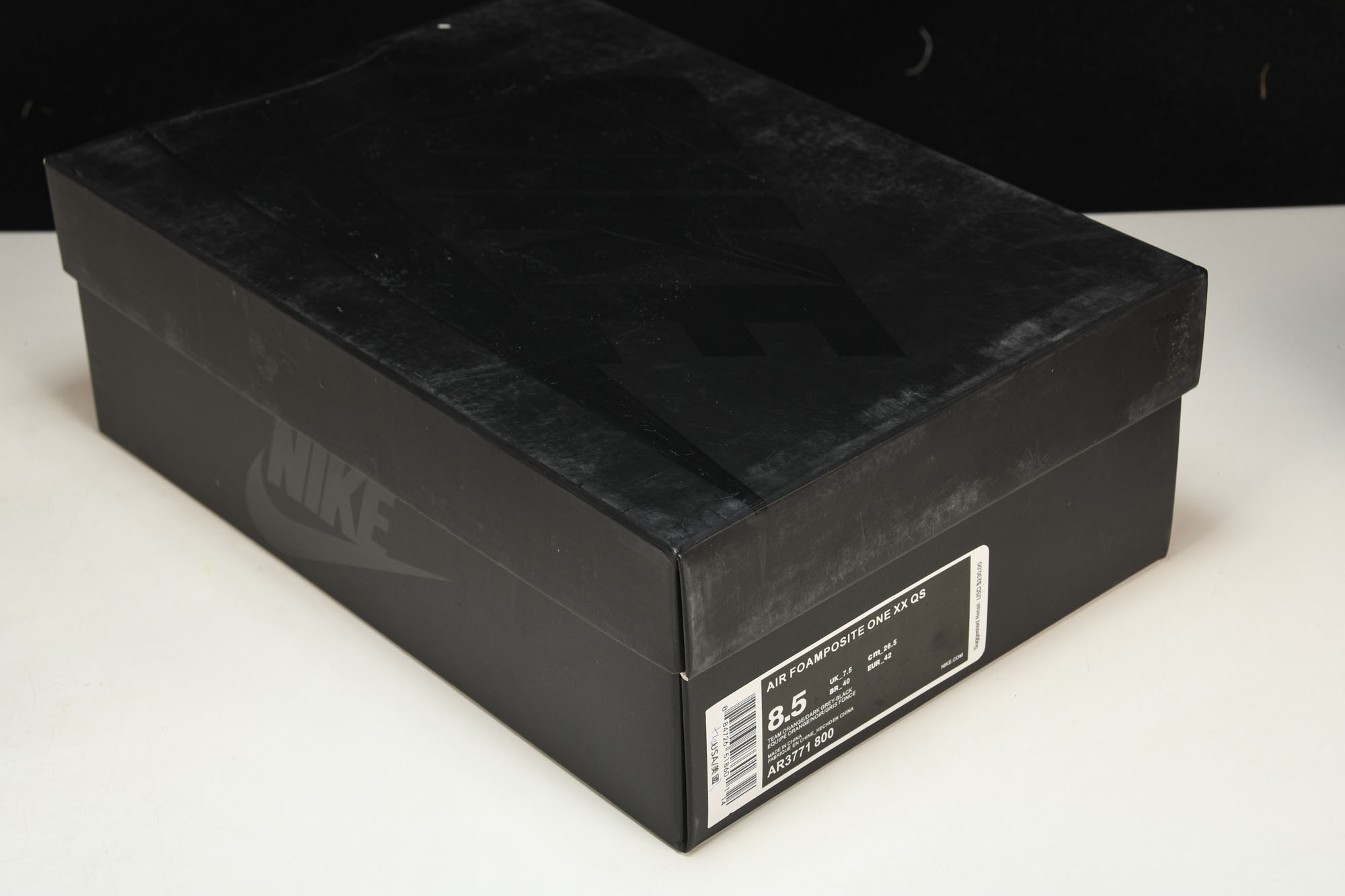 NK Air Foamposite One 银河喷2.0 星云喷 AR3771-80038.5 39 4