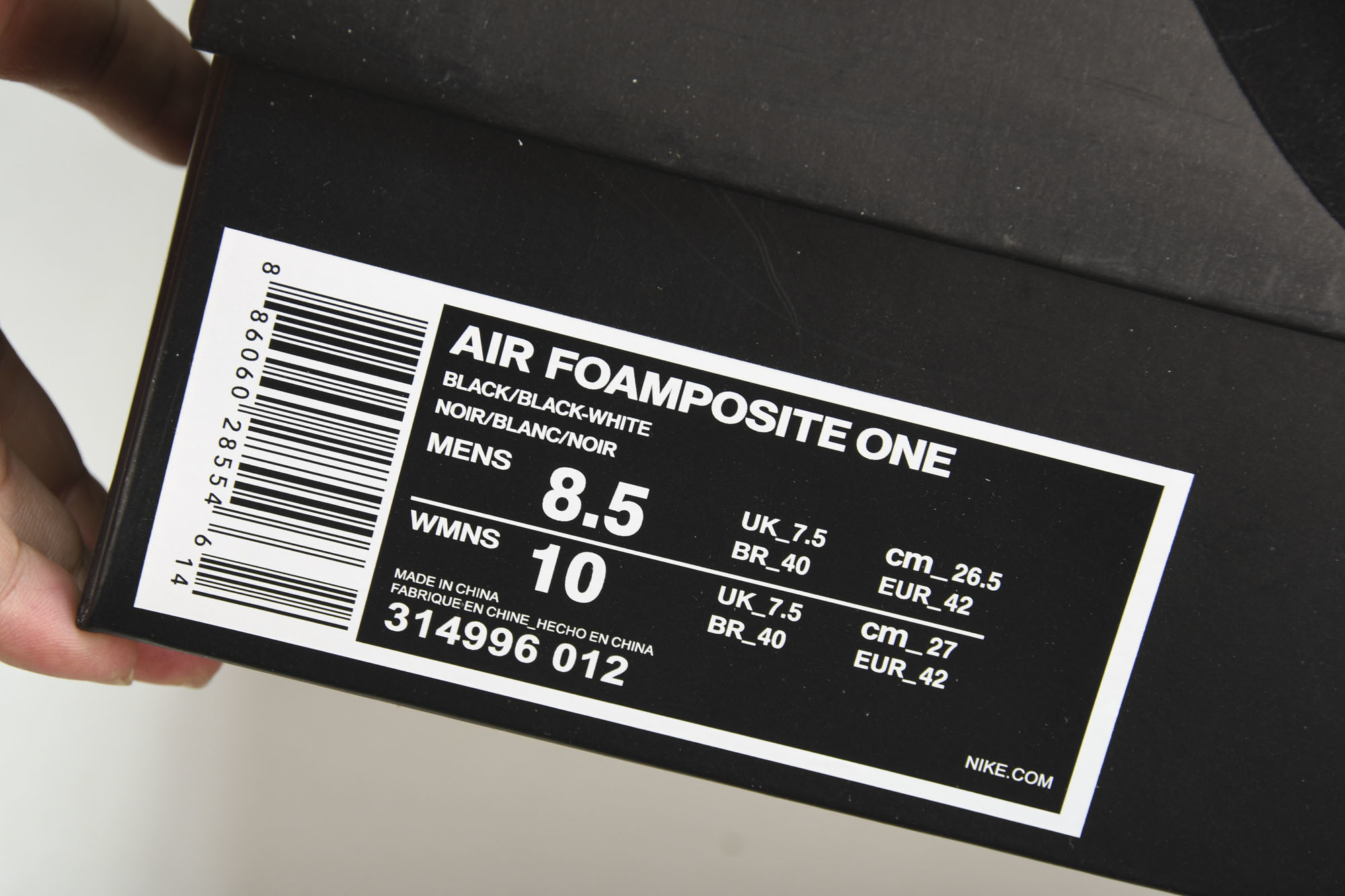 NK Air Foamposite One情人节花卉喷篮球鞋-01241 42 42.5 43 44 4