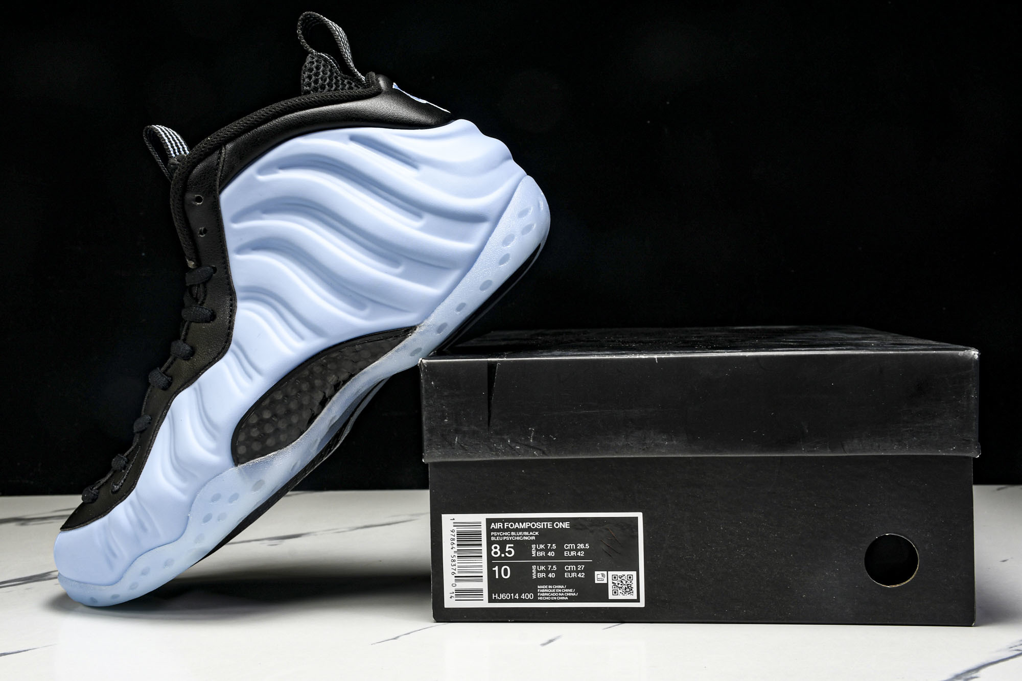 NK Air Foamposite One “Psychic Blue”哑光 冰蓝喷 HJ6014-40