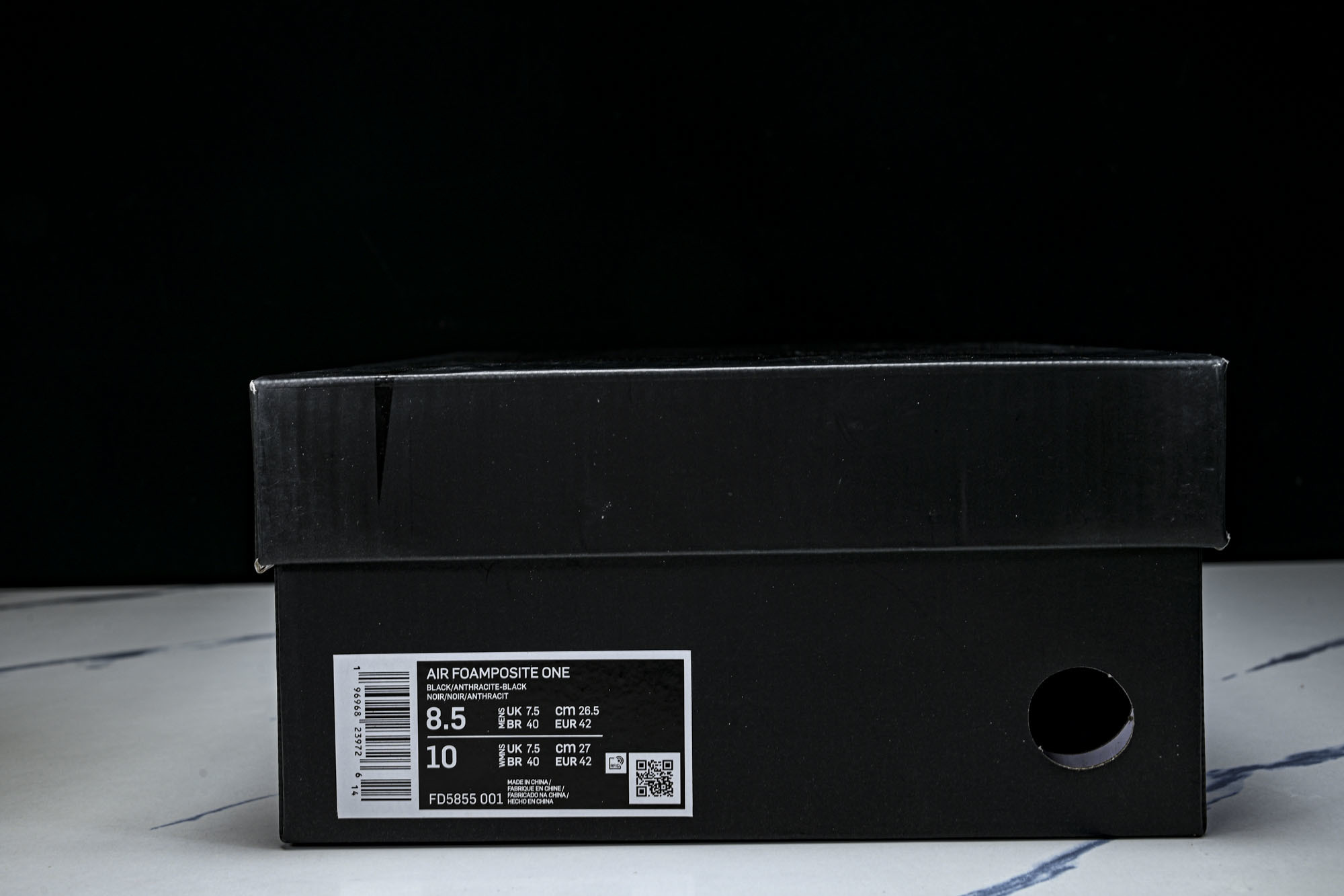 NK 耐克 AIR FOAMPOSITE ONE 男士减震支撑中帮运动复古篮球鞋FD5855 001产品