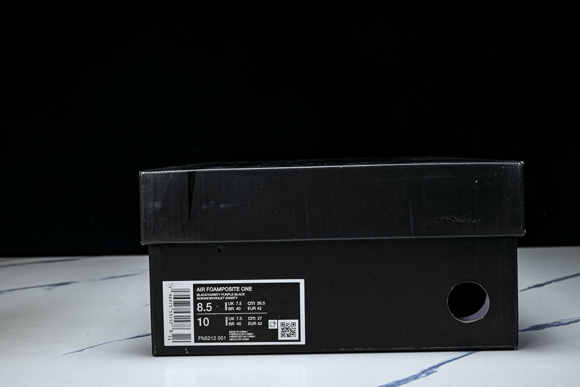 NK 耐克 AIR FOAMPOSITE ONE 男士减震支撑中帮运动复古篮球鞋FN5212 001产品