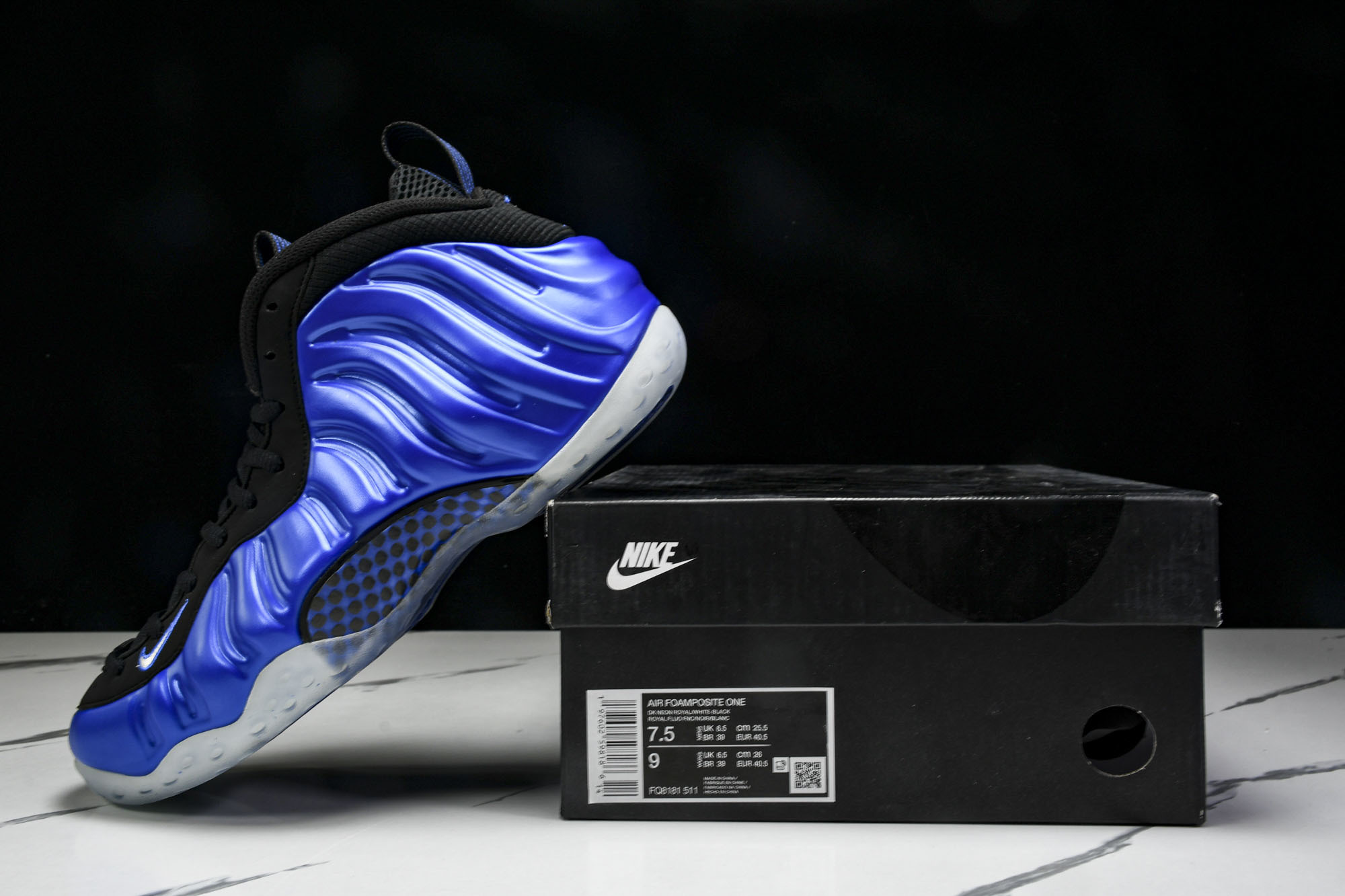 NK Air Foamposite One Big Bang 蓝喷泡 FQ8181 51140 40.5