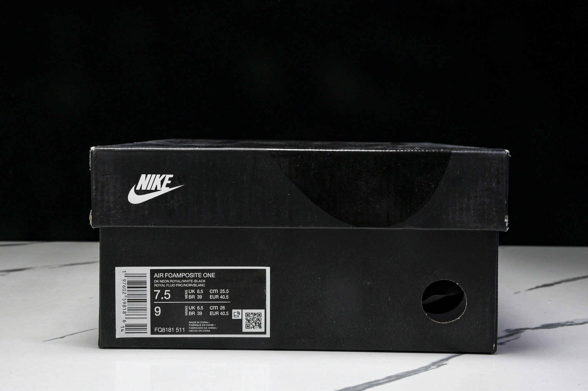 NK Air Foamposite One Big Bang 蓝喷泡 FQ8181 51140 40.5