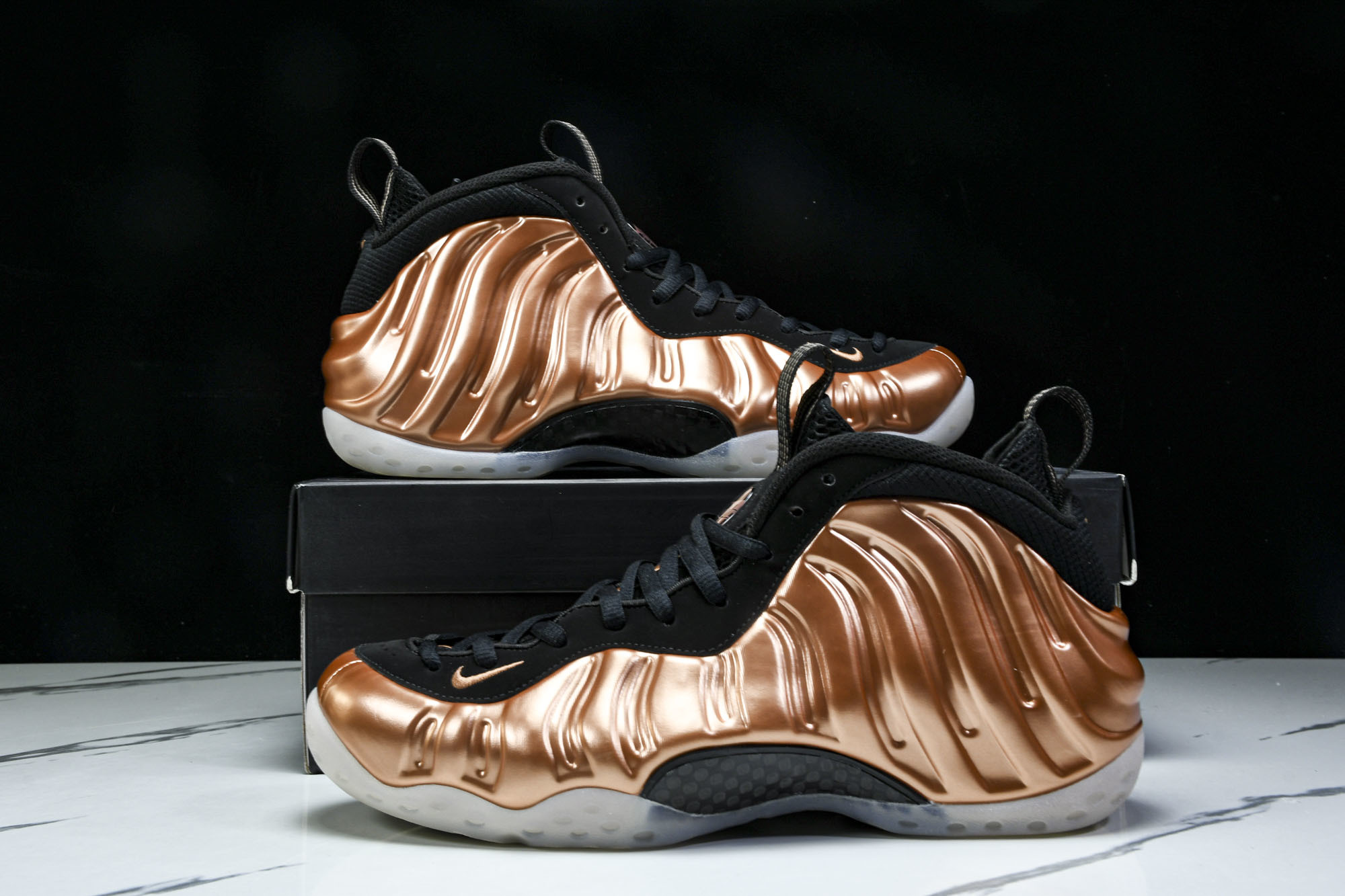 NK Air Foamposite One Big Bang 黑 金属铜 灰黑 FZ9902 00140