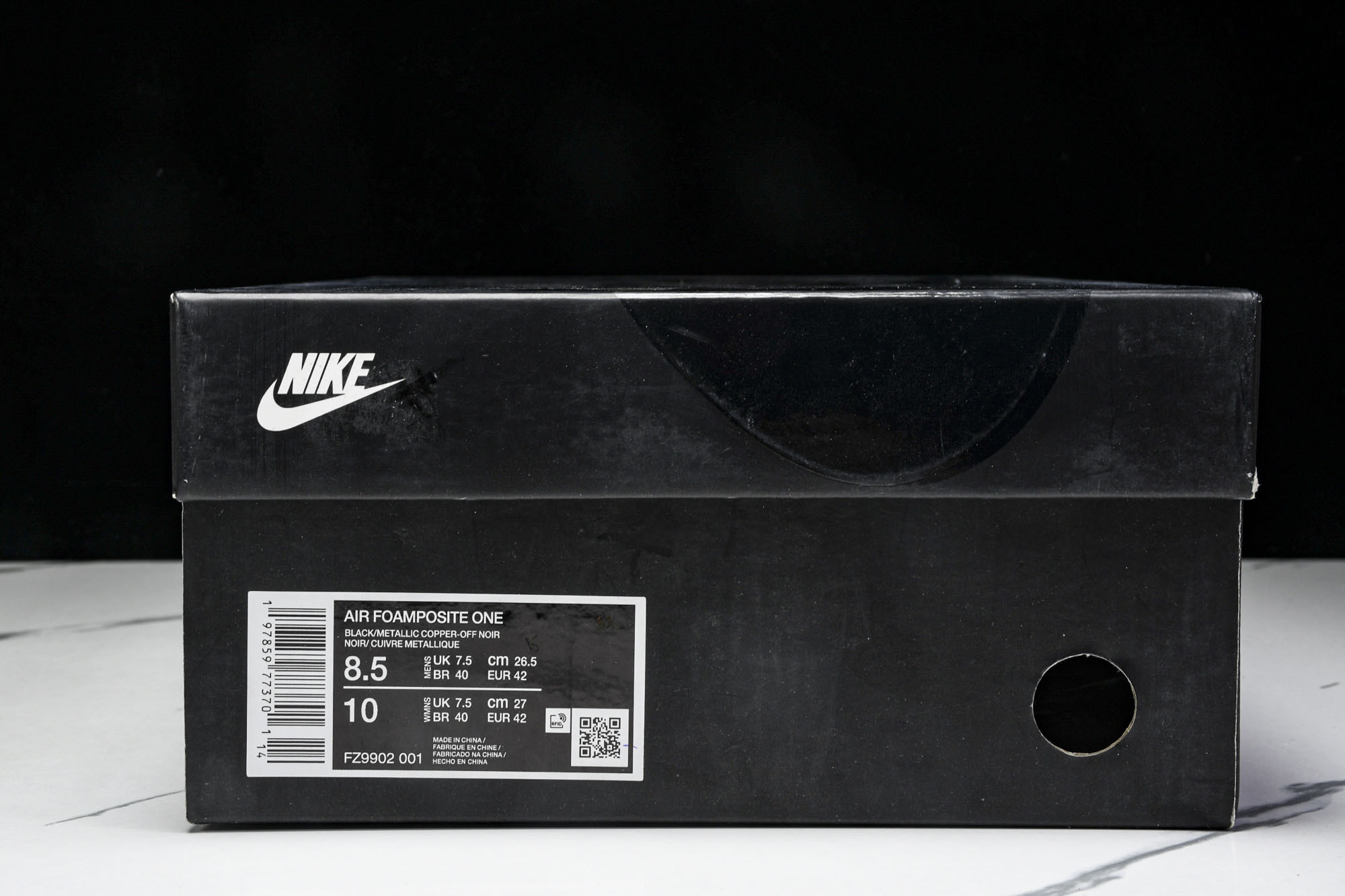 NK Air Foamposite One Big Bang 黑 金属铜 灰黑 FZ9902 00140