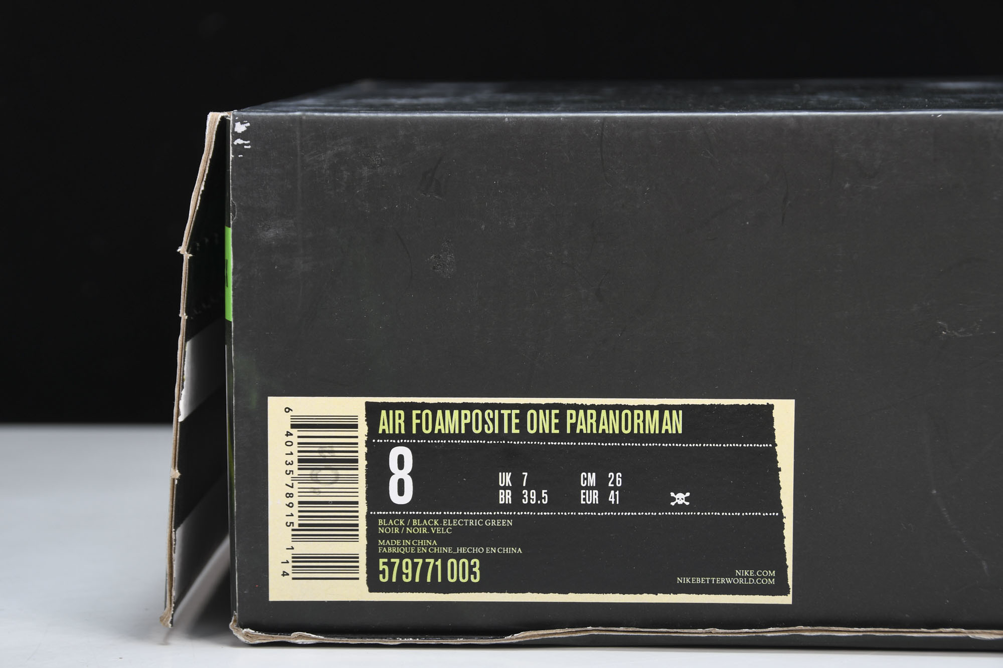 NK Air Foamposite One Paranoman 通灵男孩喷 -00338.5 39 41