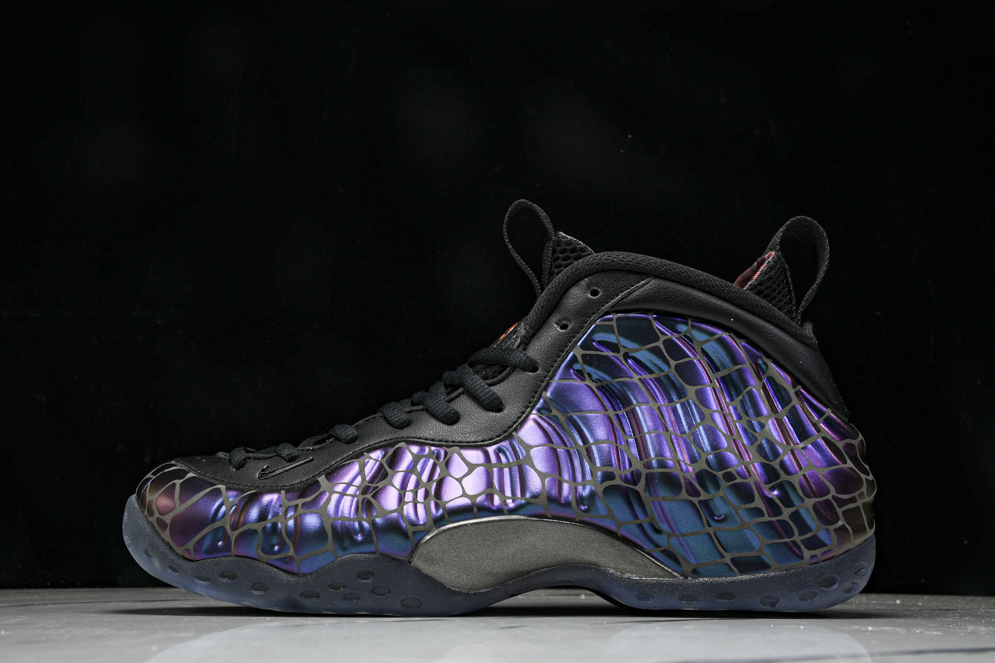 NK Air Foamposite One Big Bang 钱掌喷泡 黑蓝色 FQ9050 40040