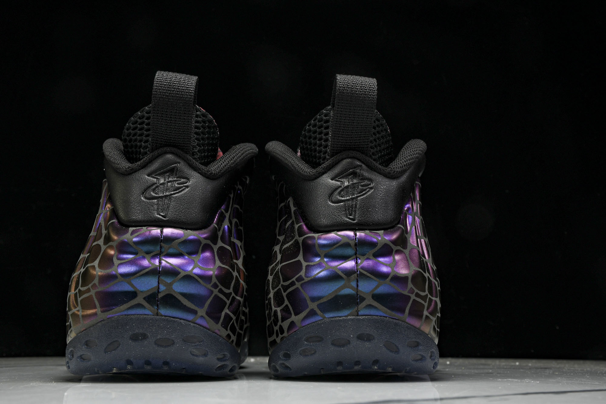 NK Air Foamposite One Big Bang 钱掌喷泡 黑蓝色 FQ9050 40040