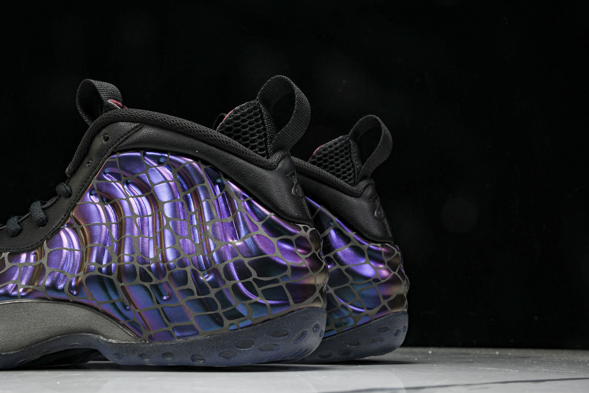 NK Air Foamposite One Big Bang 钱掌喷泡 黑蓝色 FQ9050 40040