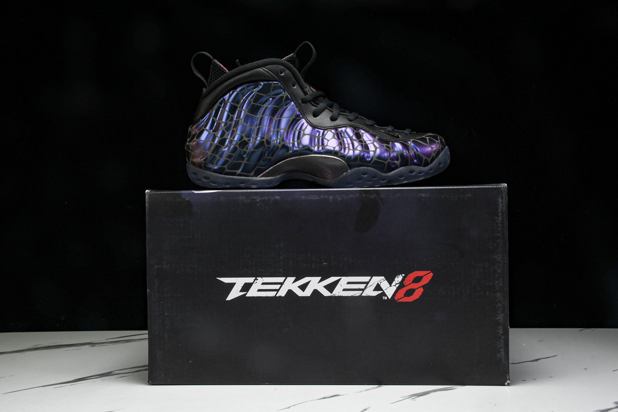 NK Air Foamposite One Big Bang 钱掌喷泡 黑蓝色 FQ9050 40040