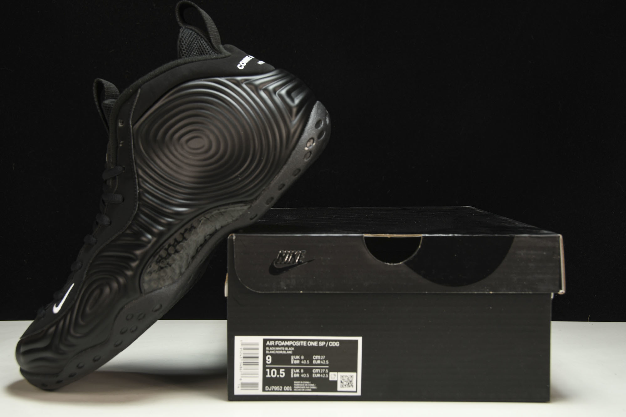 NK Air Foamposite One CDG联名 蚊香喷 DJ7952-00138.5 39 41