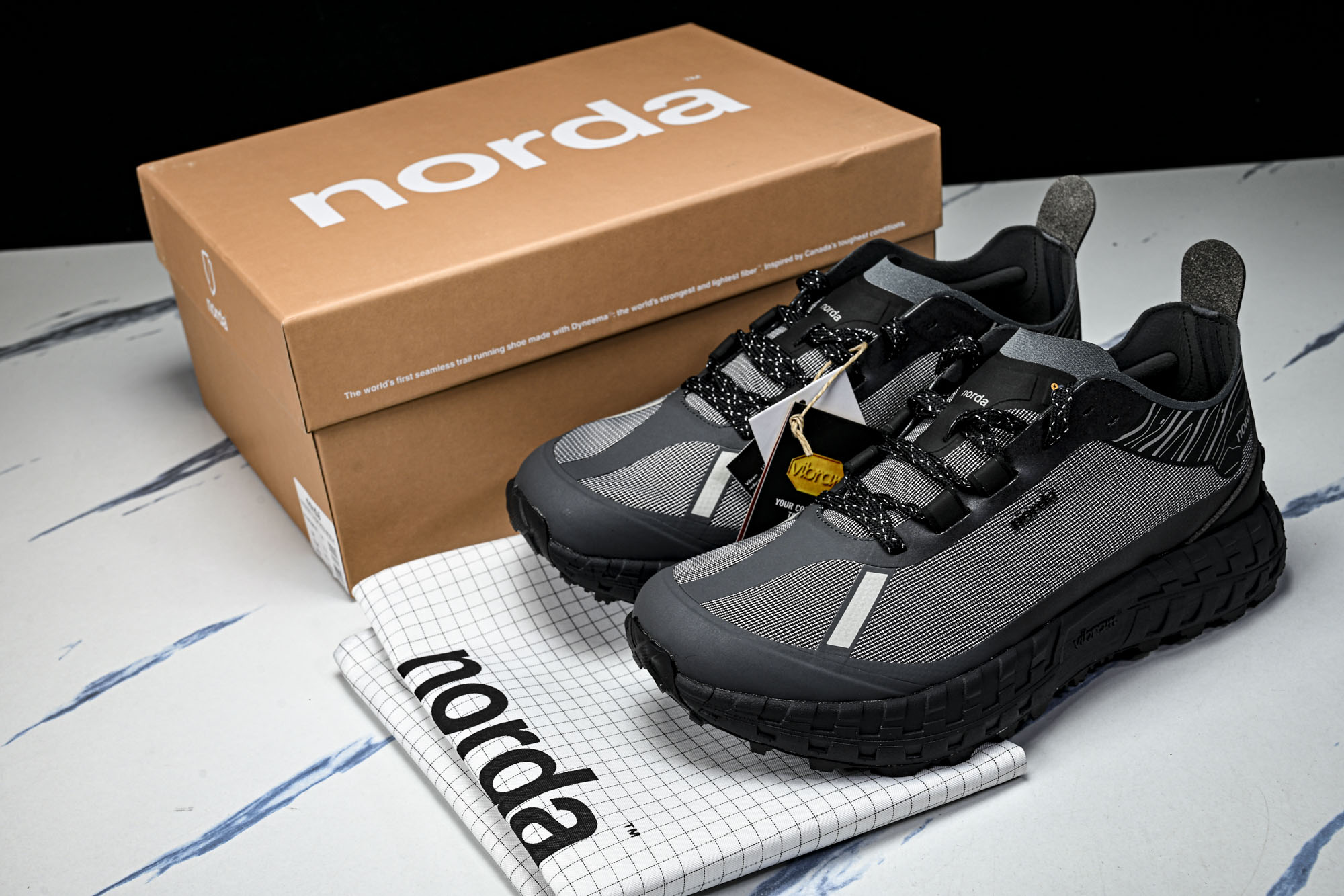 Norda 001 Dyneema 潮流单品 舒适百搭防滑耐磨休闲跑步鞋36 36.5 37.5 38 