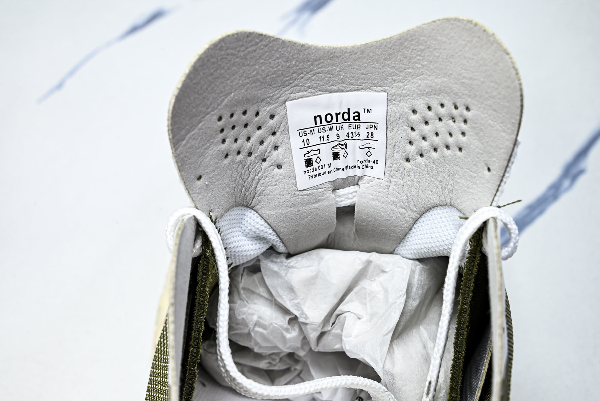 Norda 001 Dyneema 潮流单品 舒适百搭防滑耐磨休闲跑步鞋_CM_136 36.5 37.