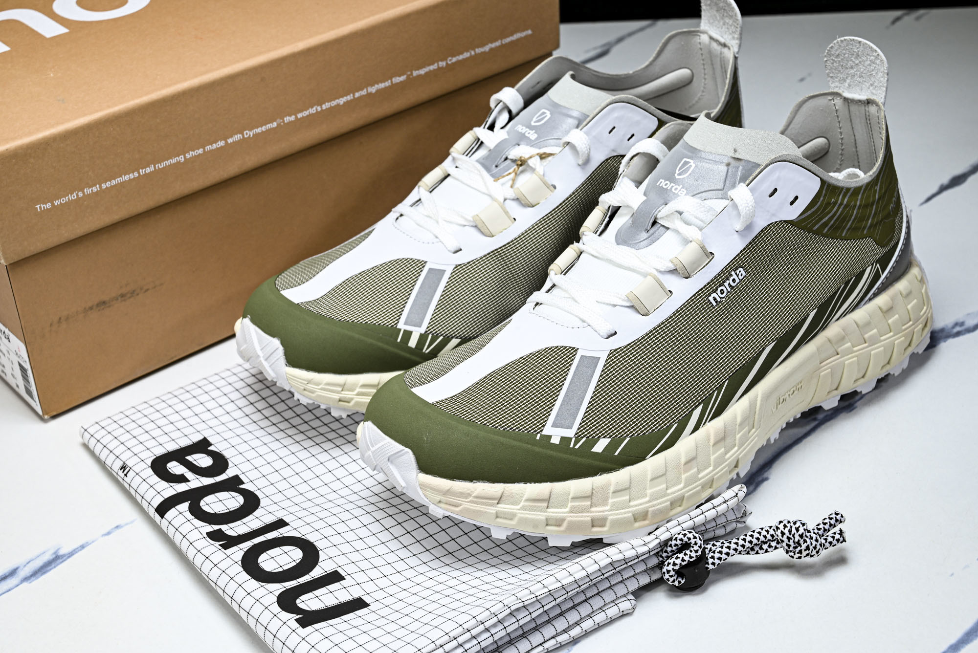Norda 001 Dyneema 潮流单品 舒适百搭防滑耐磨休闲跑步鞋_CM_136 36.5 37.
