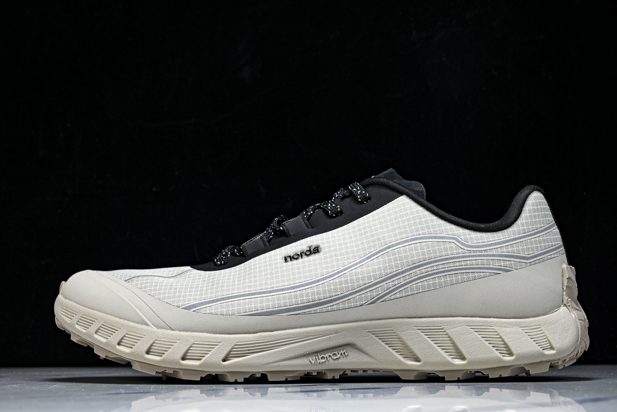 诺达 NORDA 001 Sneaker0111 低帮越野跑鞋男鞋雪山白Dyneema户外登山轻便运动鞋