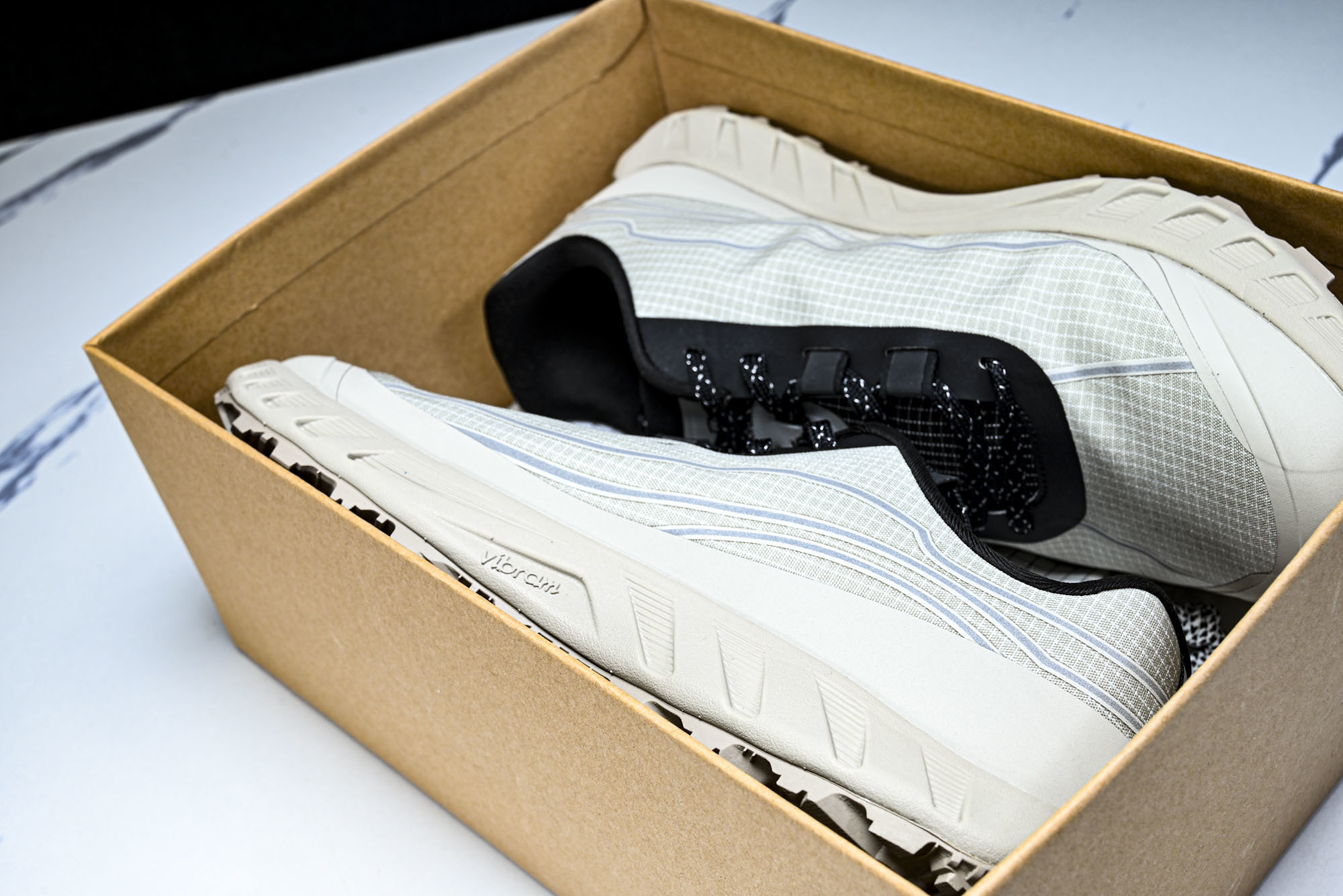 诺达 NORDA 001 Sneaker0111 低帮越野跑鞋男鞋雪山白Dyneema户外登山轻便运动鞋