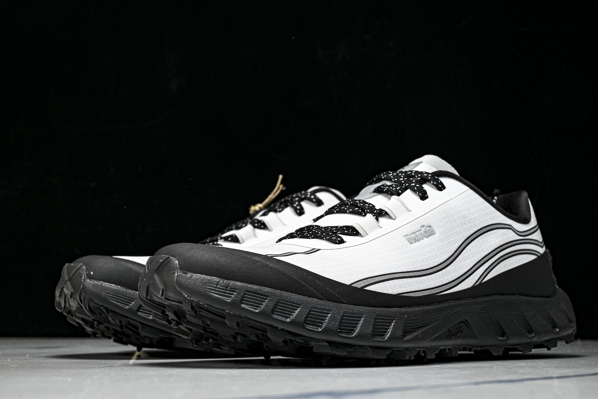 诺达 NORDA 001 Sneaker0111 低帮越野跑鞋男鞋雪山白Dyneema户外登山轻便运动鞋