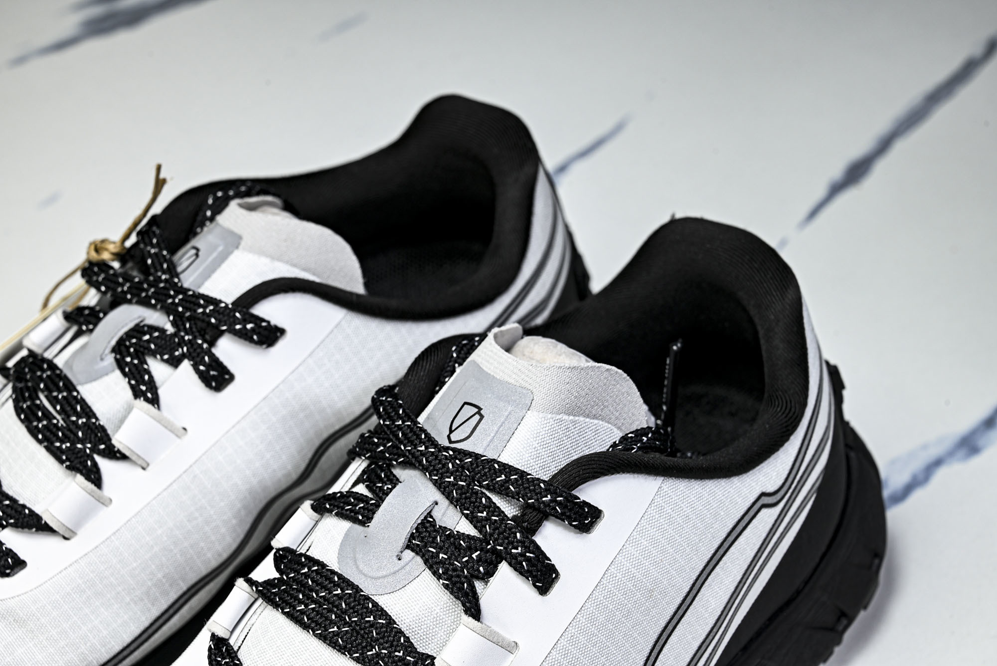 诺达 NORDA 001 Sneaker0111 低帮越野跑鞋男鞋雪山白Dyneema户外登山轻便运动鞋