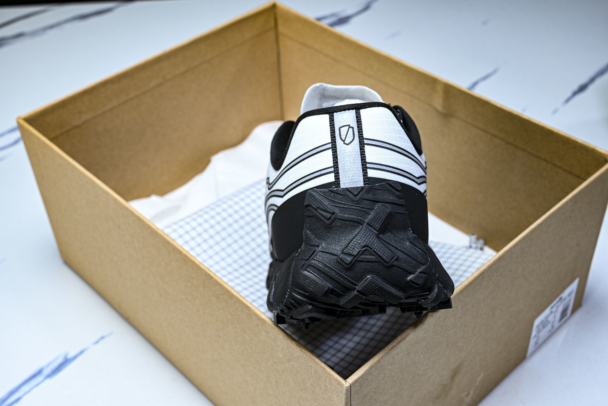 诺达 NORDA 001 Sneaker0111 低帮越野跑鞋男鞋雪山白Dyneema户外登山轻便运动鞋