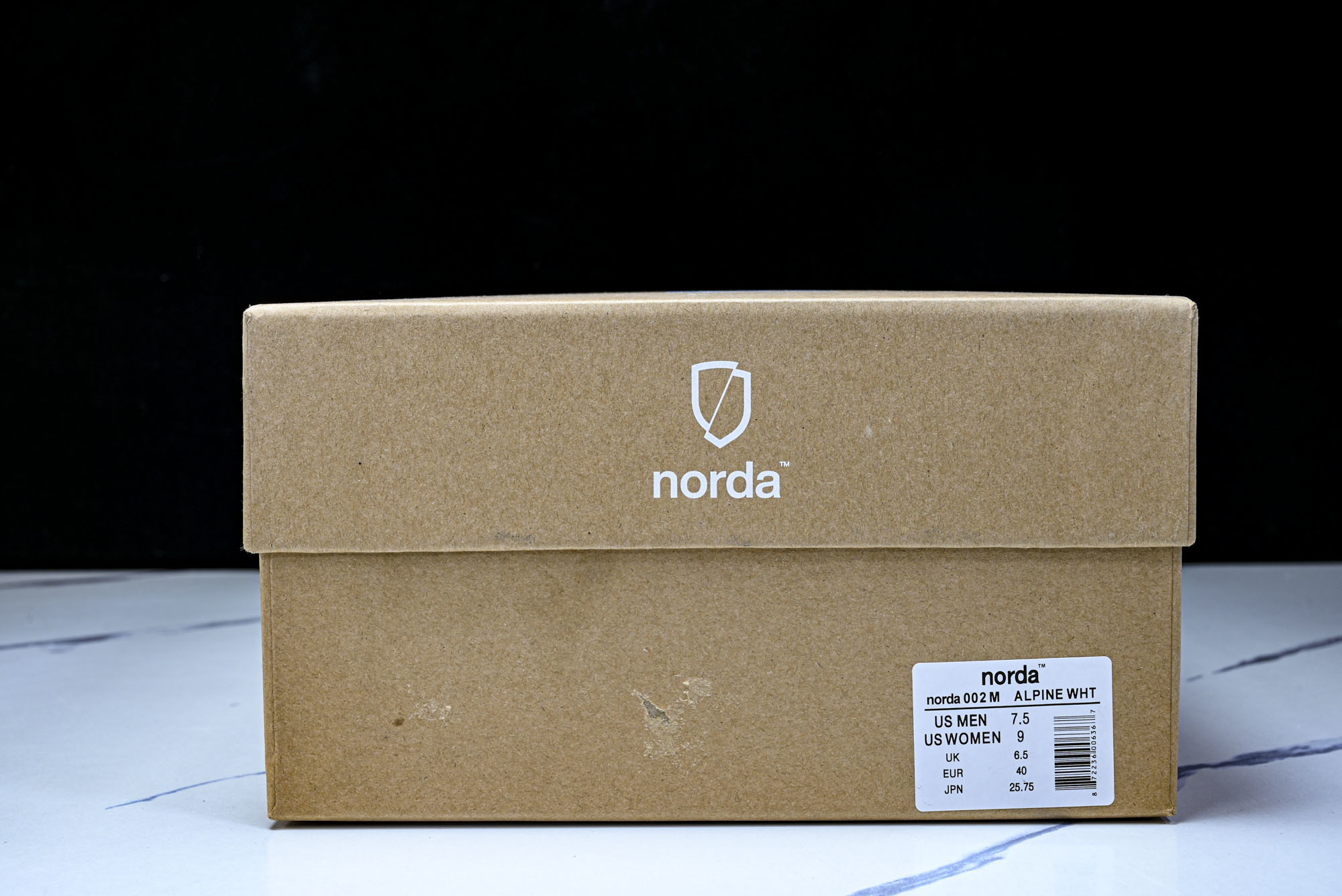 诺达 NORDA 001 Sneaker0111 低帮越野跑鞋男鞋雪山白Dyneema户外登山轻便运动鞋