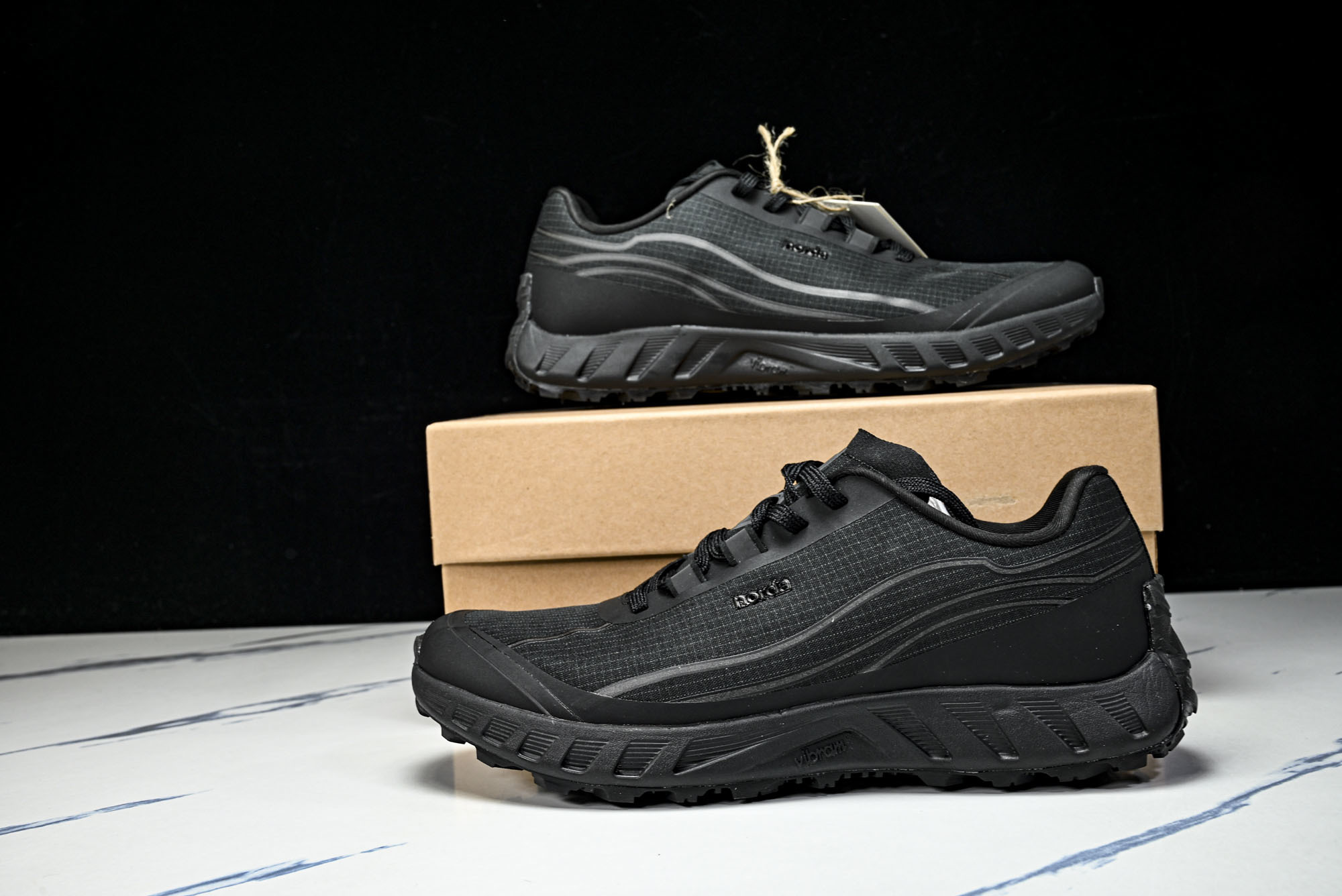诺达 NORDA 001 Sneaker0111 低帮越野跑鞋男鞋雪山白Dyneema户外登山轻便运动鞋