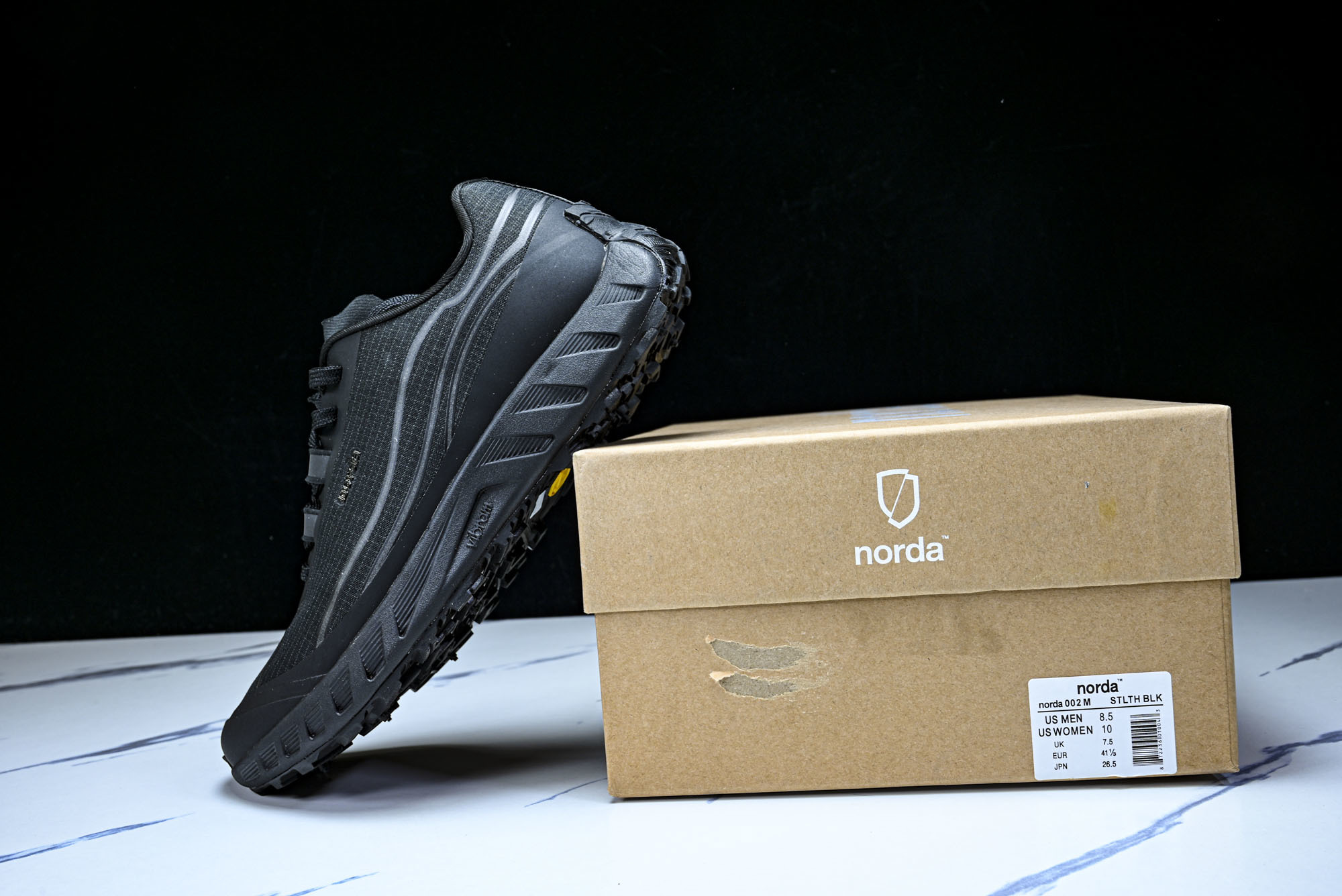 诺达 NORDA 001 Sneaker0111 低帮越野跑鞋男鞋雪山白Dyneema户外登山轻便运动鞋