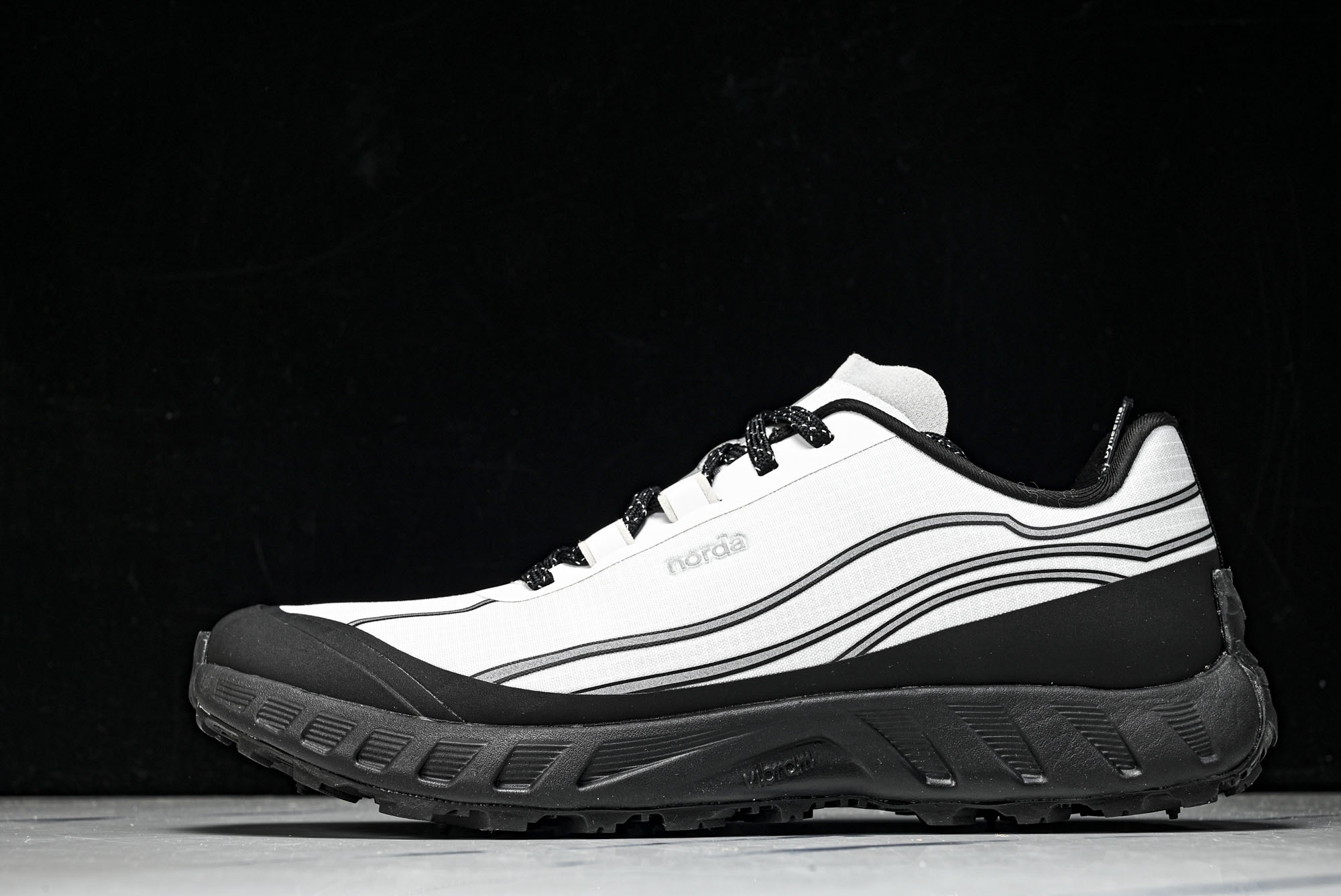 诺达 NORDA 001 Sneaker0111 低帮越野跑鞋男鞋雪山白Dyneema户外登山轻便运动鞋