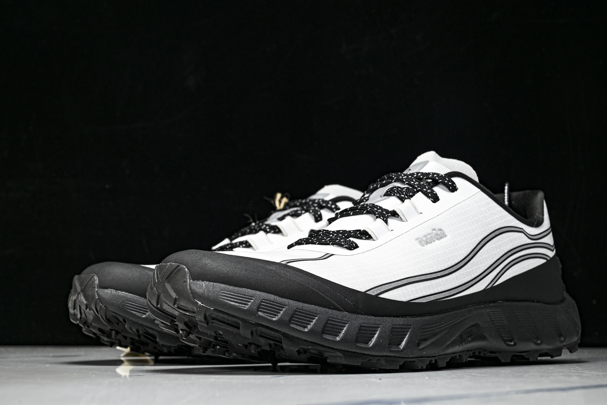 诺达 NORDA 001 Sneaker0111 低帮越野跑鞋男鞋雪山白Dyneema户外登山轻便运动鞋