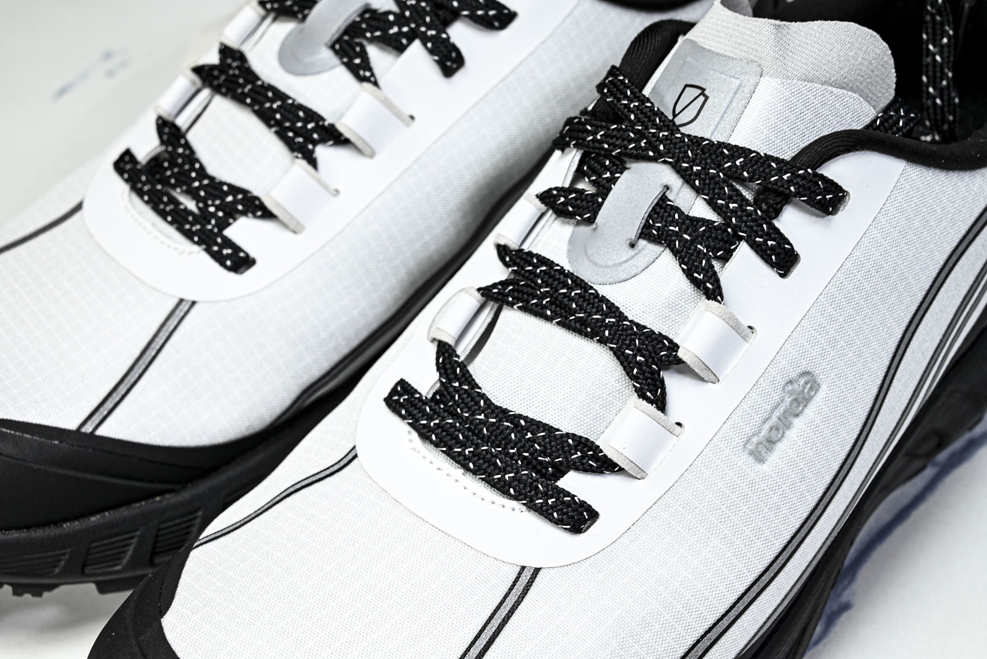 诺达 NORDA 001 Sneaker0111 低帮越野跑鞋男鞋雪山白Dyneema户外登山轻便运动鞋