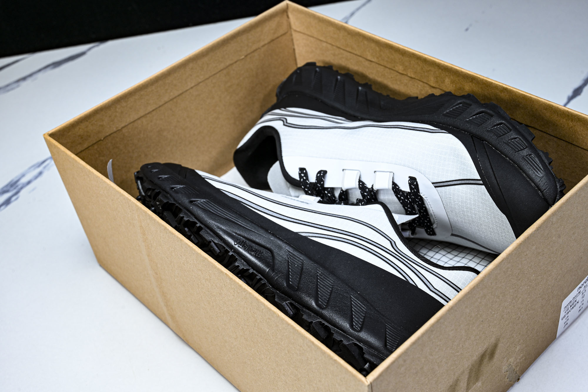 诺达 NORDA 001 Sneaker0111 低帮越野跑鞋男鞋雪山白Dyneema户外登山轻便运动鞋