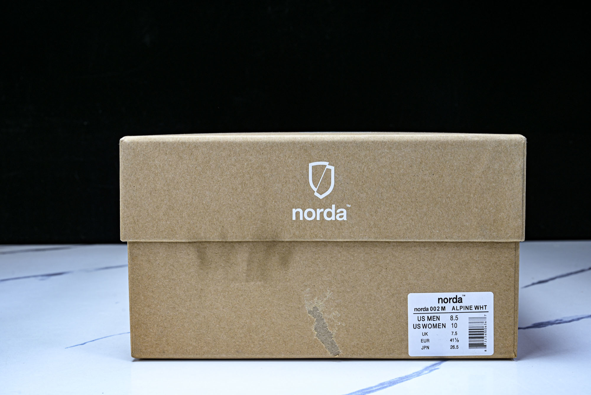 诺达 NORDA 001 Sneaker0111 低帮越野跑鞋男鞋雪山白Dyneema户外登山轻便运动鞋