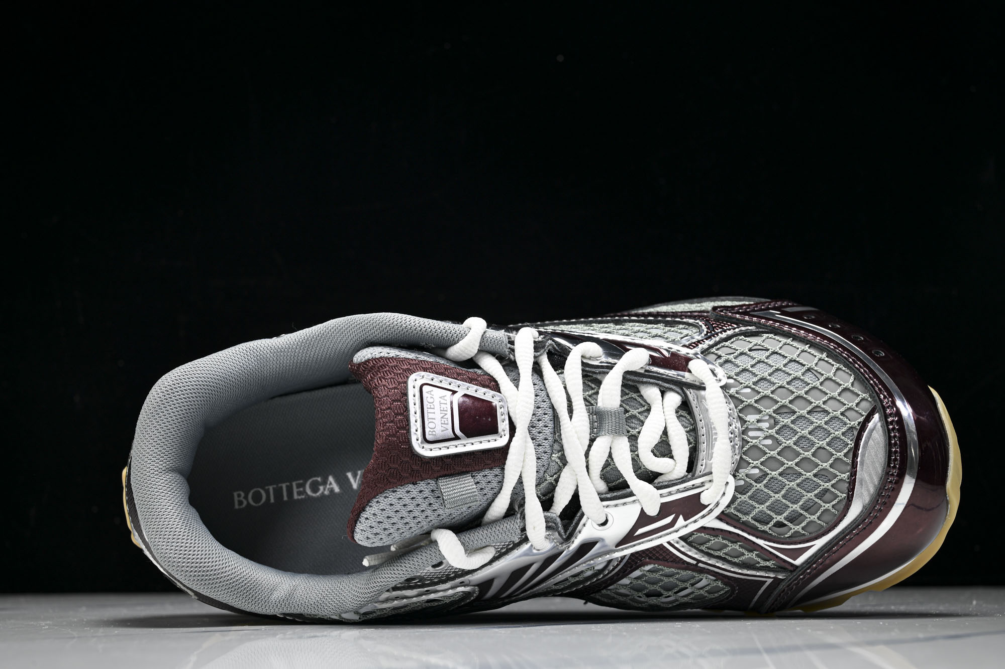 Bottega Veneta 葆蝶家男女士织物系带圆头运动鞋 #YZ00435 36 37.5 38 3