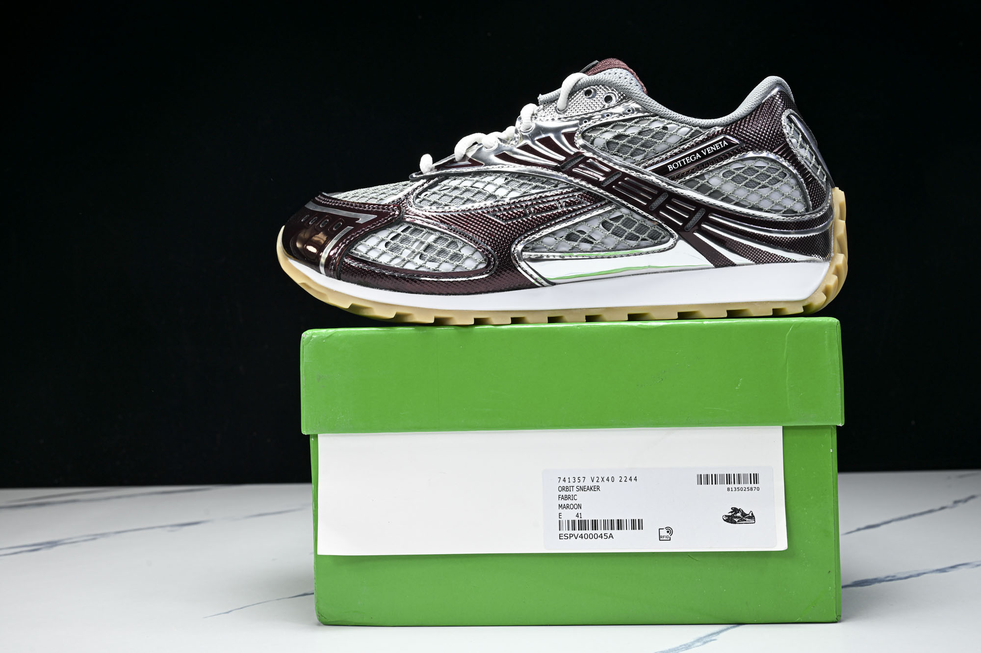 Bottega Veneta 葆蝶家男女士织物系带圆头运动鞋 #YZ00435 36 37.5 38 3