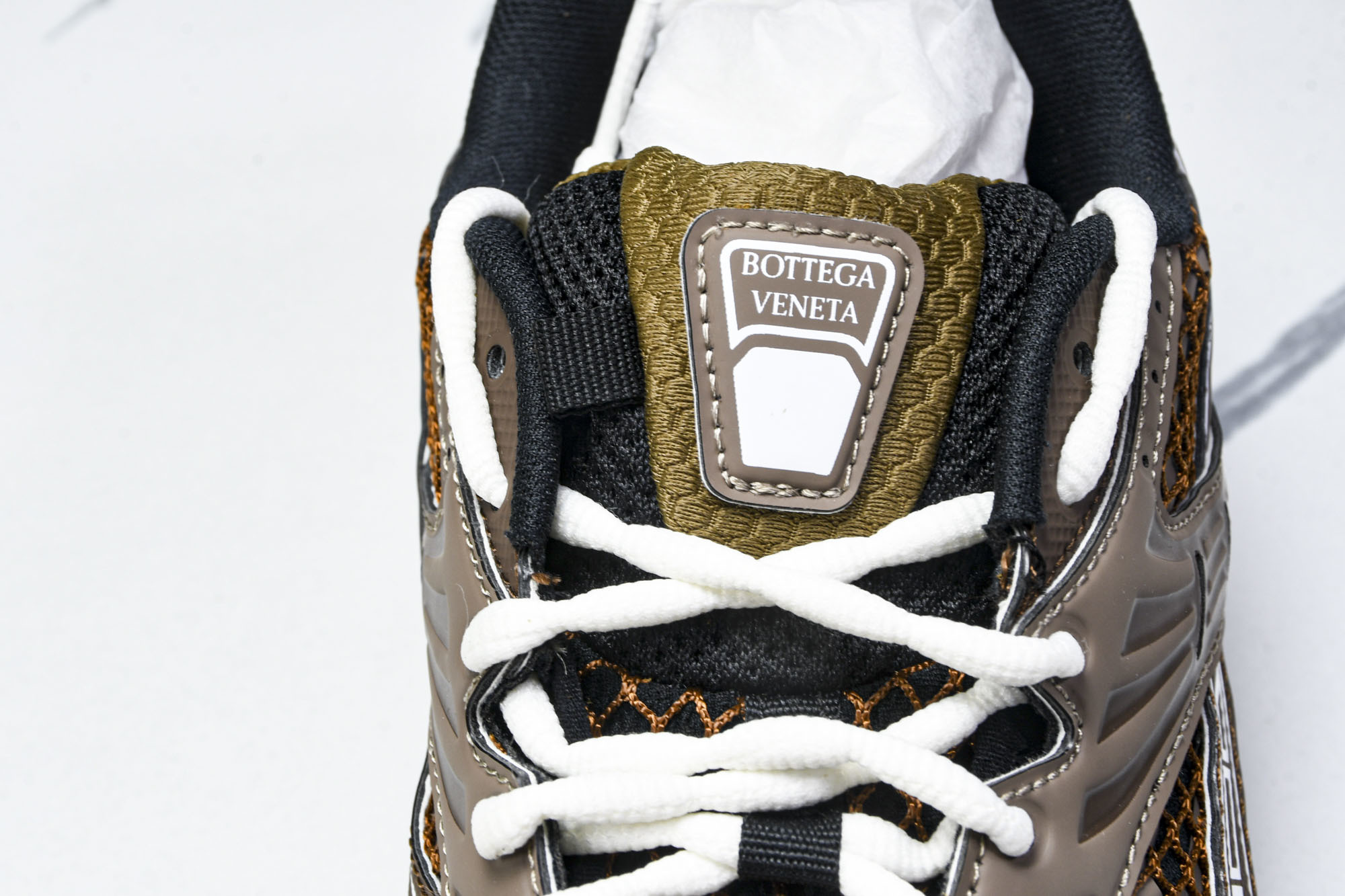 Bottega Veneta 葆蝶家男女士织物系带圆头运动鞋(2) #YZ00435 36 37.5 3