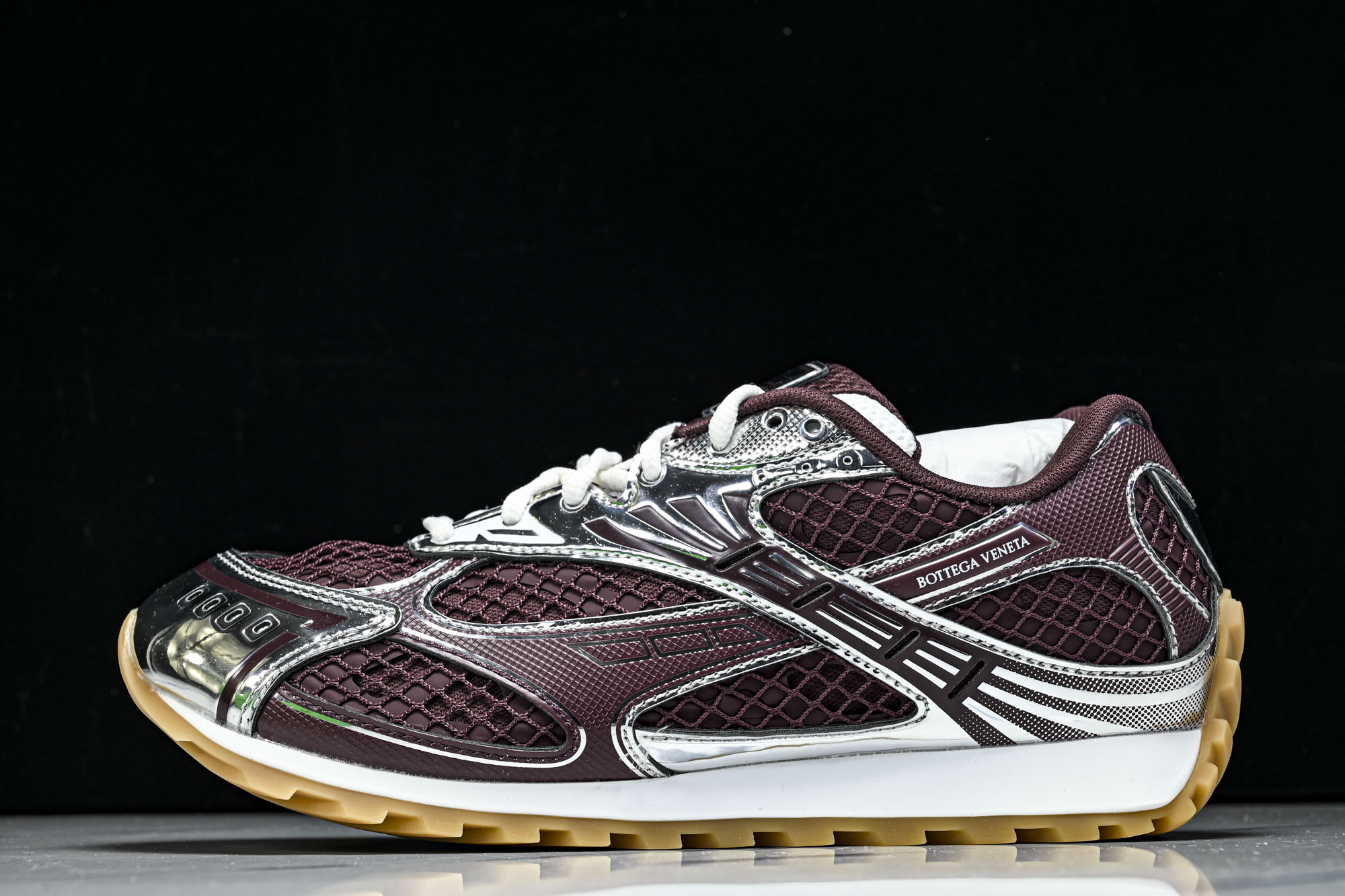 Bottega Veneta 葆蝶家男女士织物系带圆头运动鞋_CM_1 #YZ00435 36 37.5