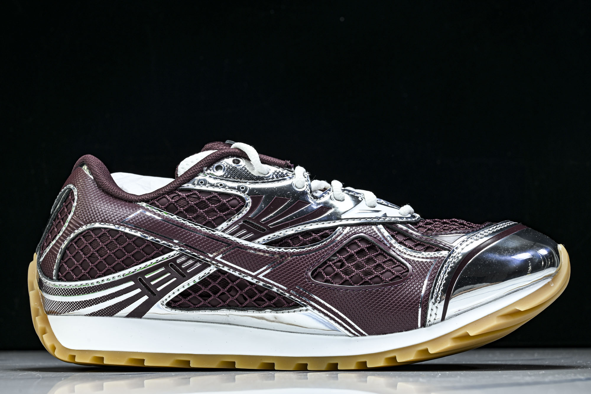 Bottega Veneta 葆蝶家男女士织物系带圆头运动鞋_CM_1 #YZ00435 36 37.5