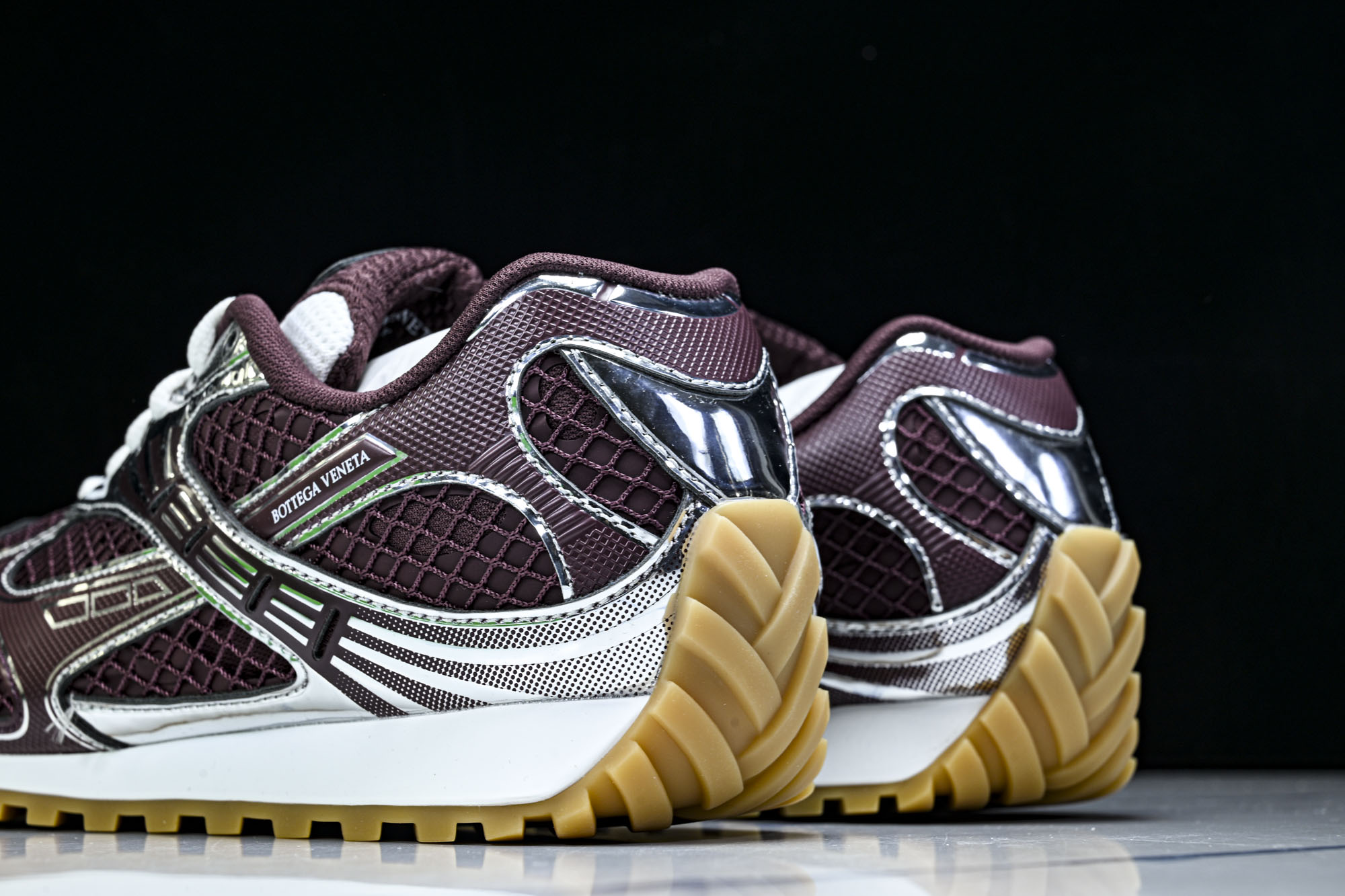 Bottega Veneta 葆蝶家男女士织物系带圆头运动鞋_CM_1 #YZ00435 36 37.5