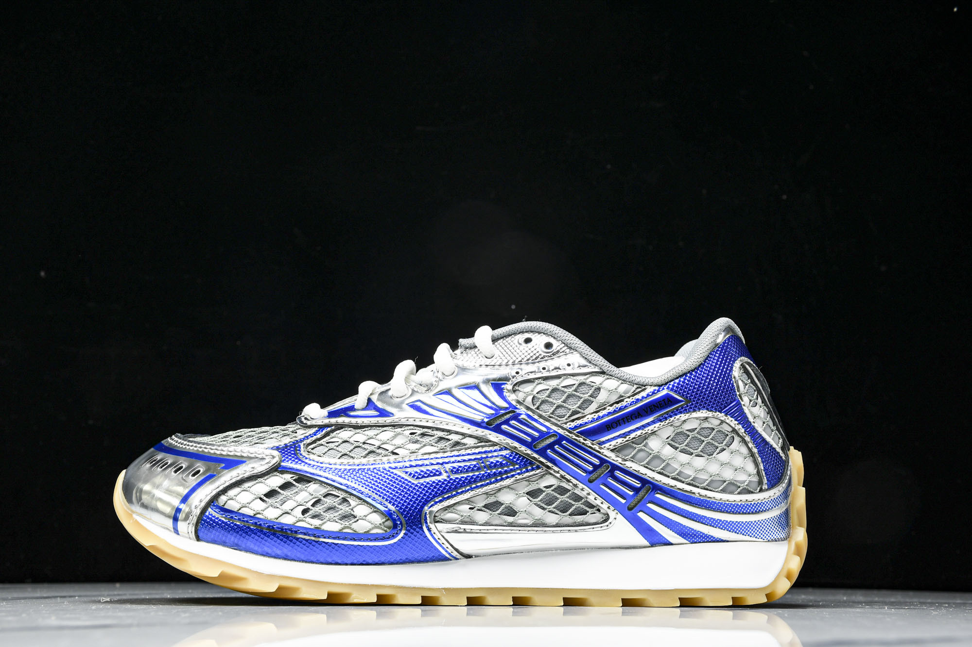 Bottega Veneta 葆蝶家男女士织物系带圆头运动鞋_CM_1(2) #YZ00435 36 3