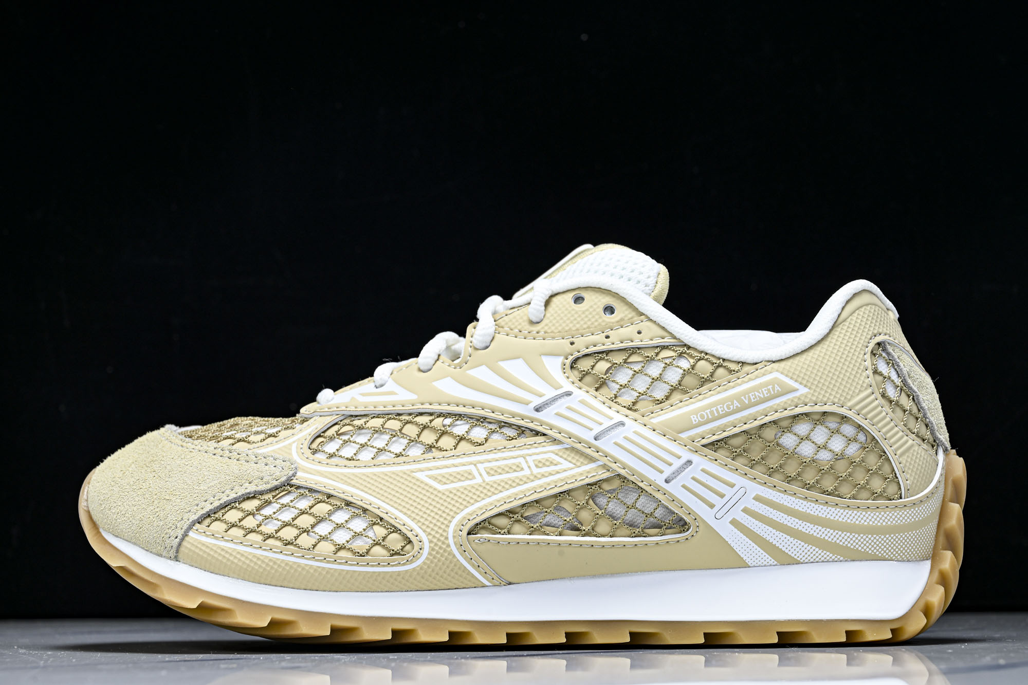 Bottega Veneta 葆蝶家男女士织物系带圆头运动鞋_CM_2 #YZ00435 36 37.5