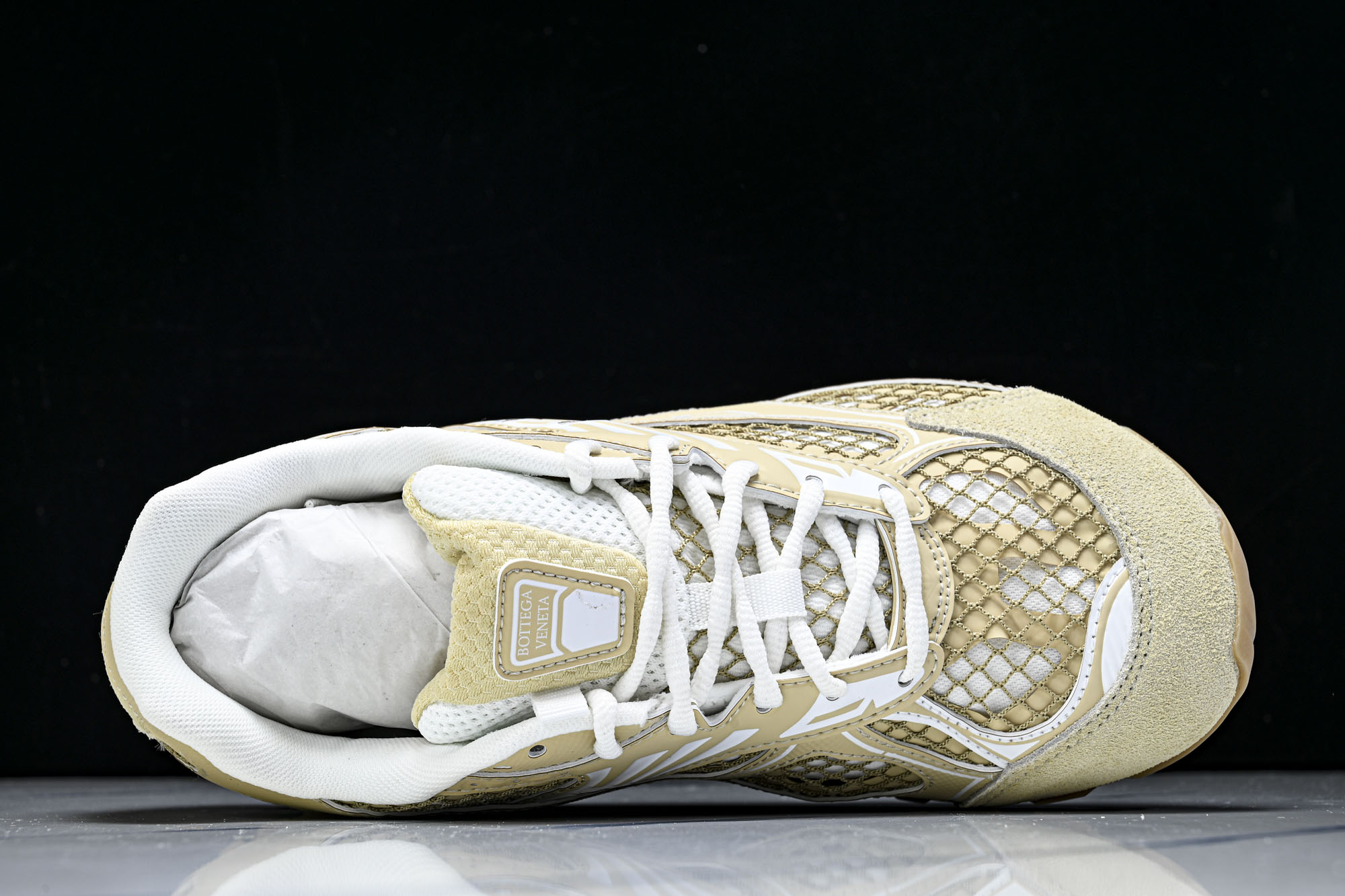 Bottega Veneta 葆蝶家男女士织物系带圆头运动鞋_CM_2 #YZ00435 36 37.5
